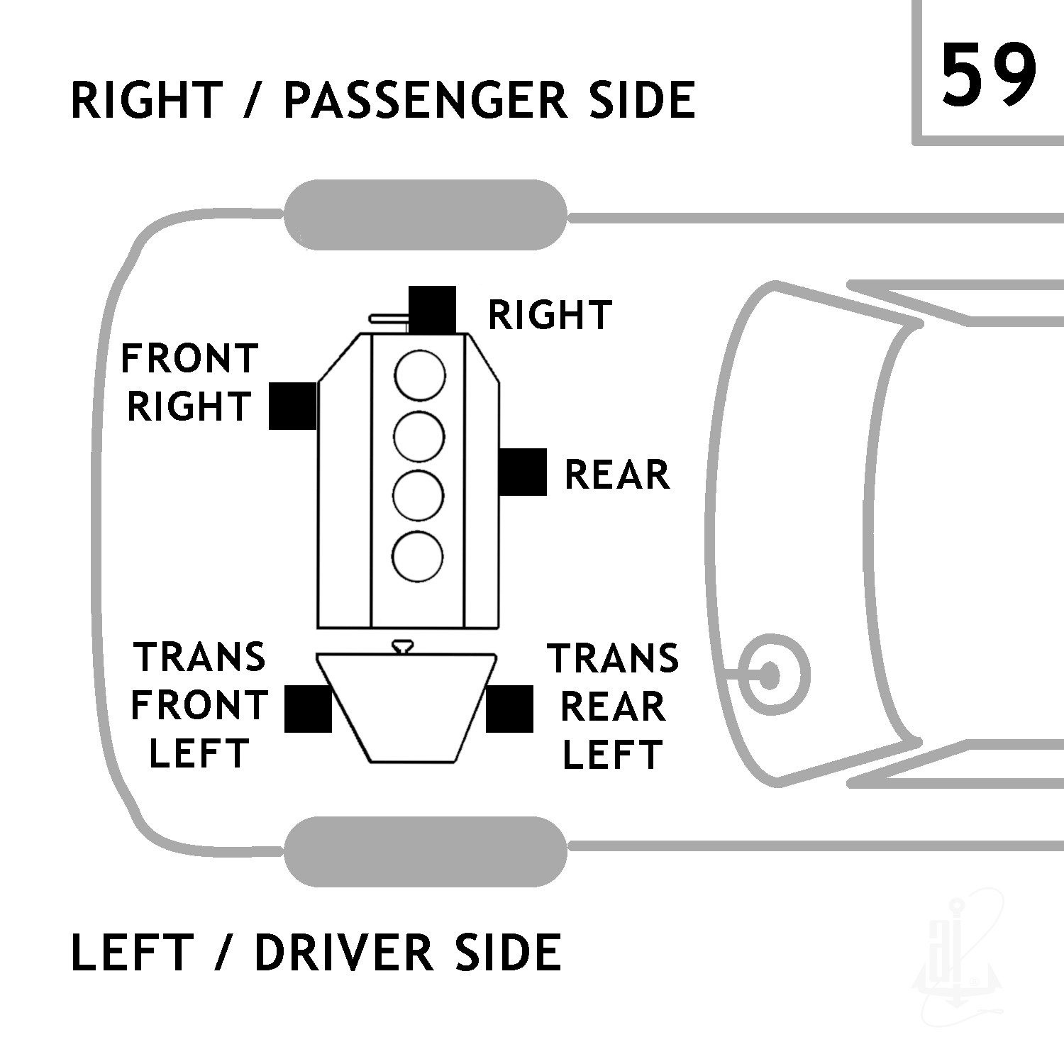 Right Engine Mount | ANCHOR 9134 Fits Mazda Ford Nissan — image 4