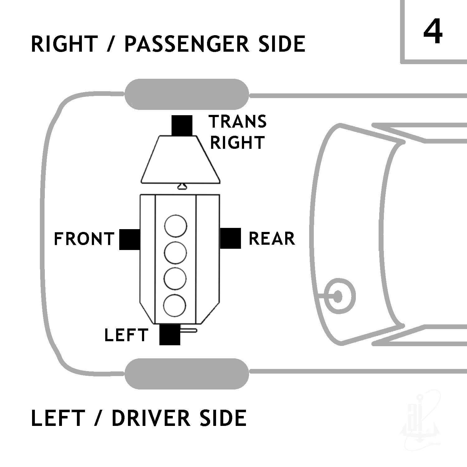 Right Automatic Transmission Mount | ANCHOR 8934 Fits Hyundai Mitsubishi — image 5