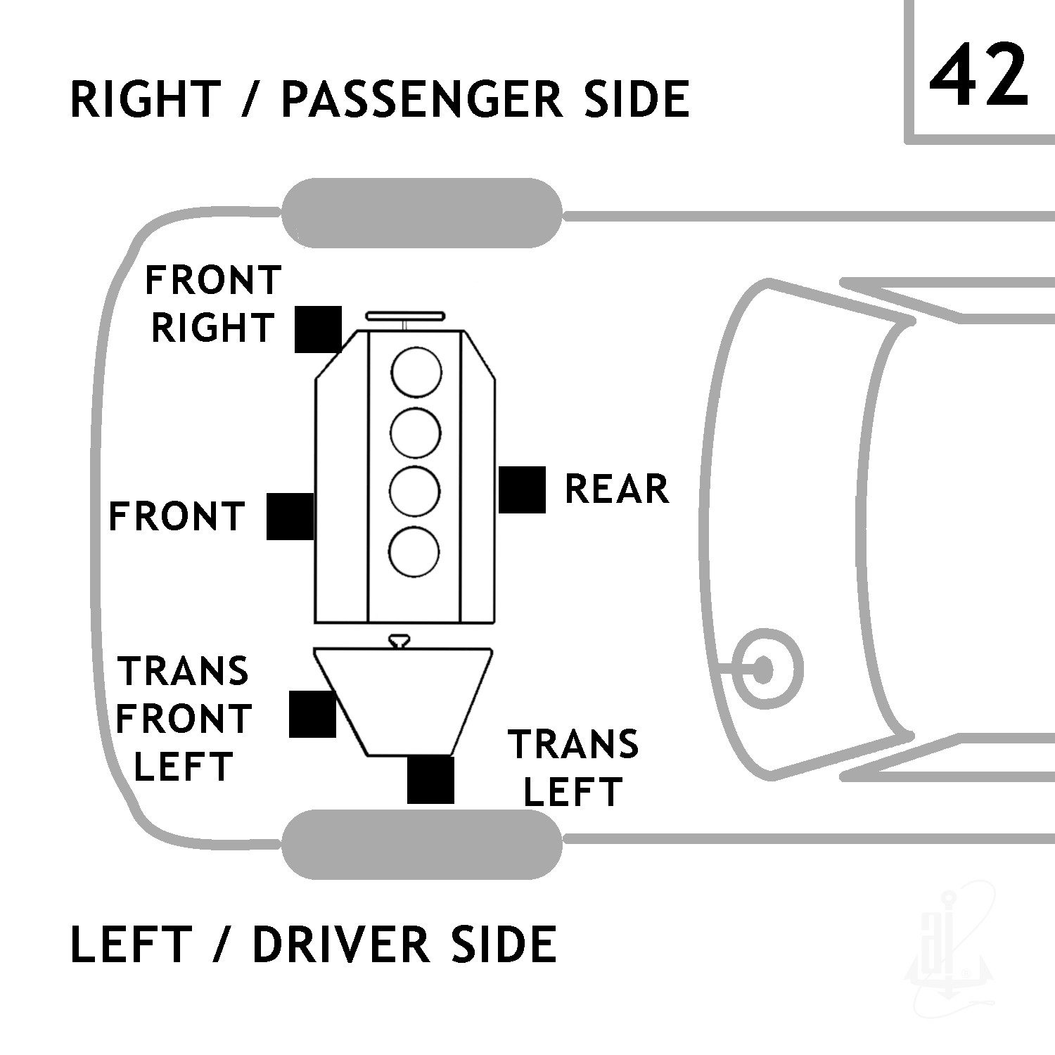 Front Right Engine Mount | ANCHOR 8207 Fits Toyota Camry 1989-1991 — image 5