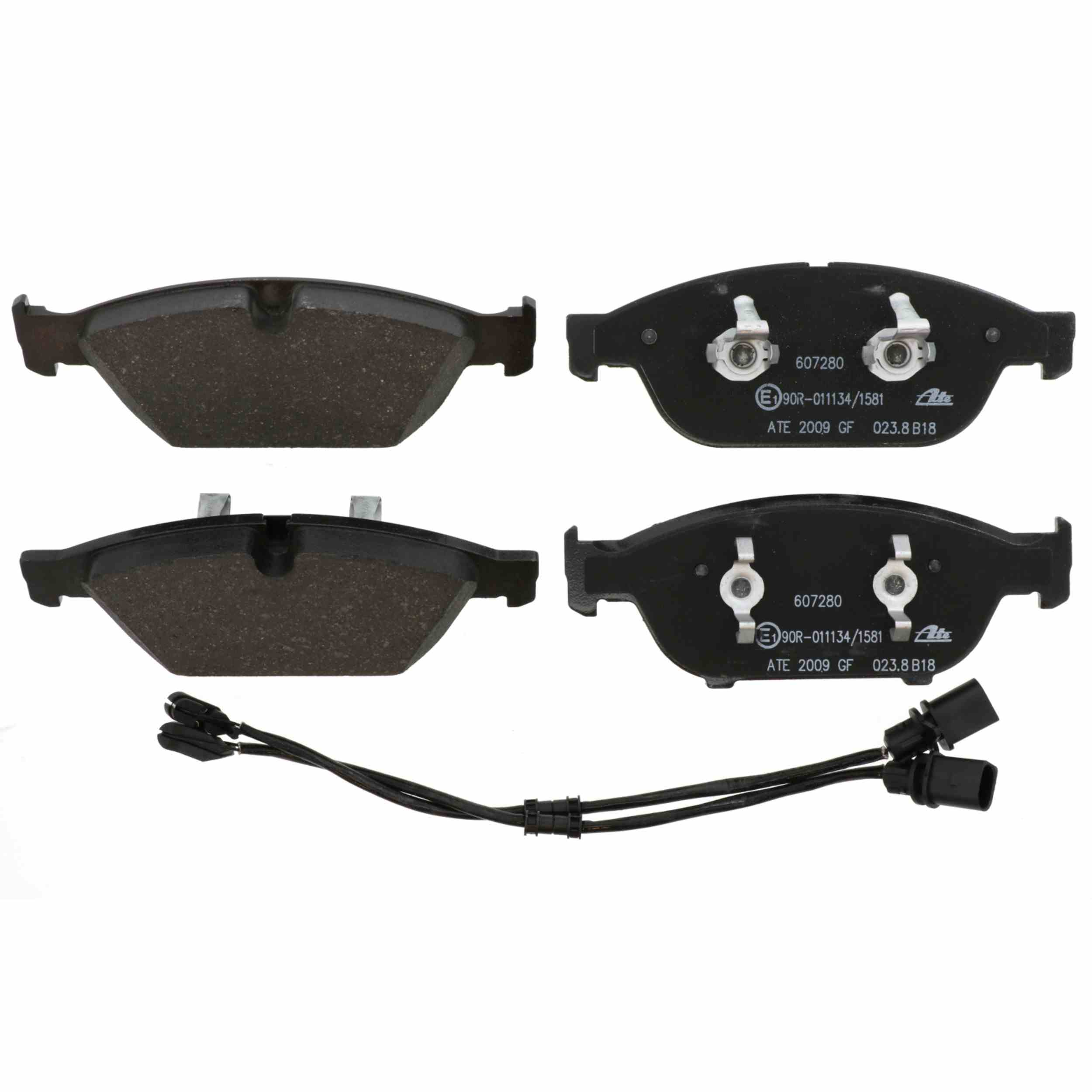 ATE Disc Brake Pad Set 607280
