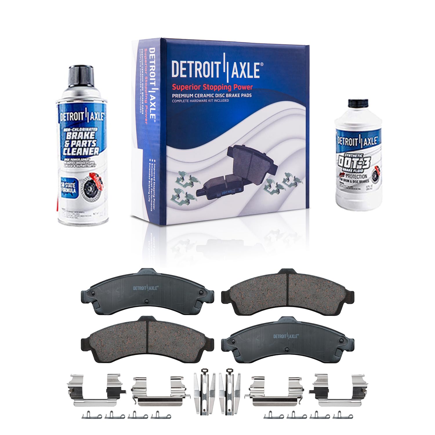 Detroit Axle Disc Brake Pad Set P-882 + BCBF — image 3