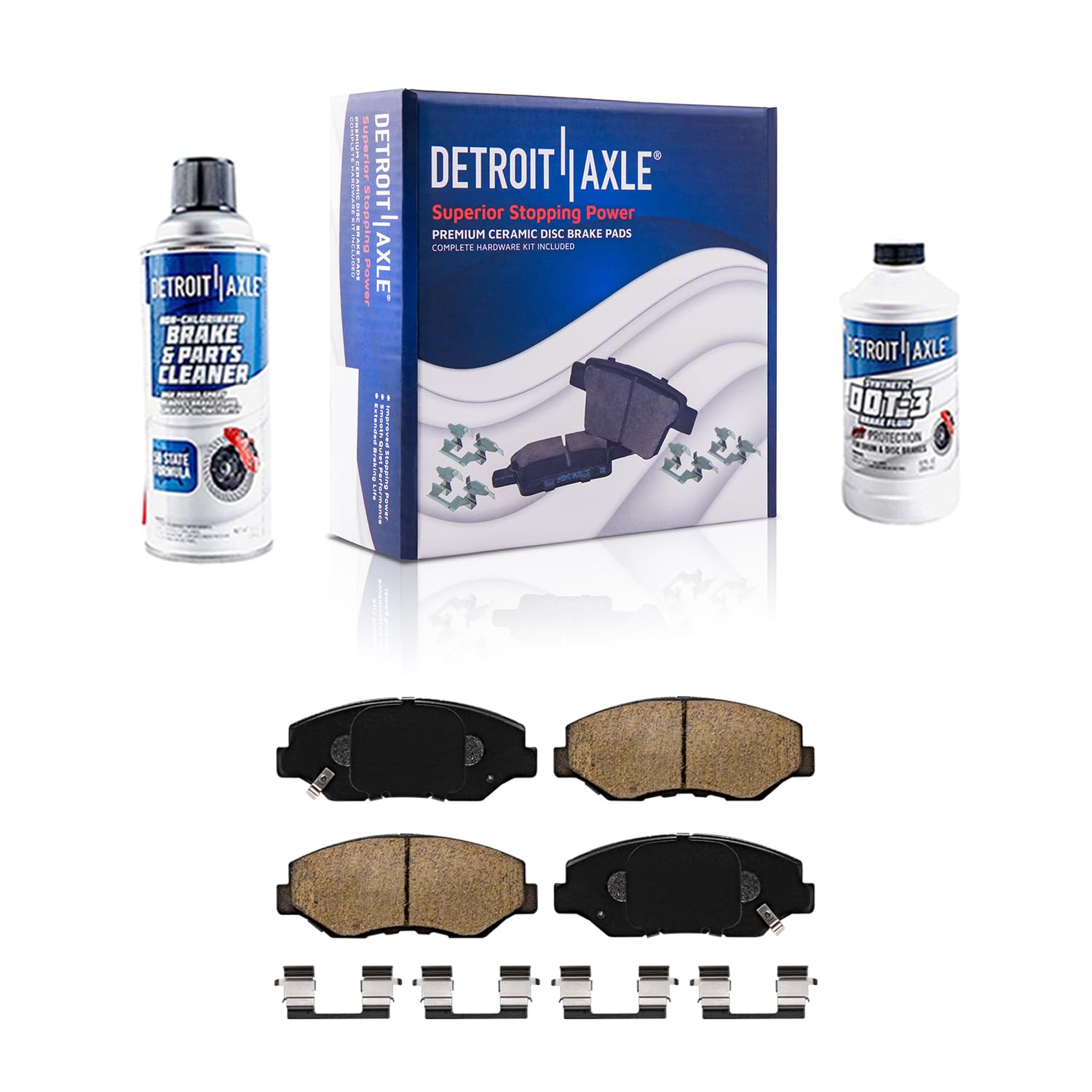 Detroit Axle Disc Brake Pad Set P-958 + BCBF — image 3