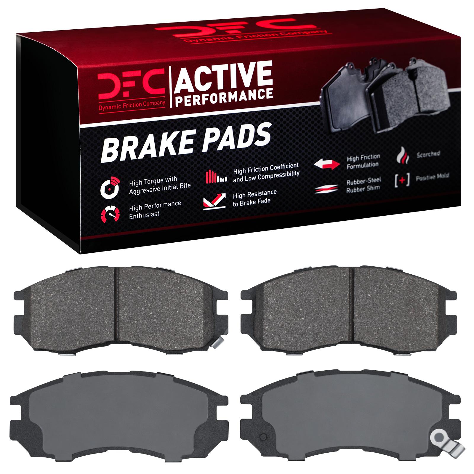 DYNAMIC FRICTION Disc Brake Pad Set 1115-0484-00 — image 5
