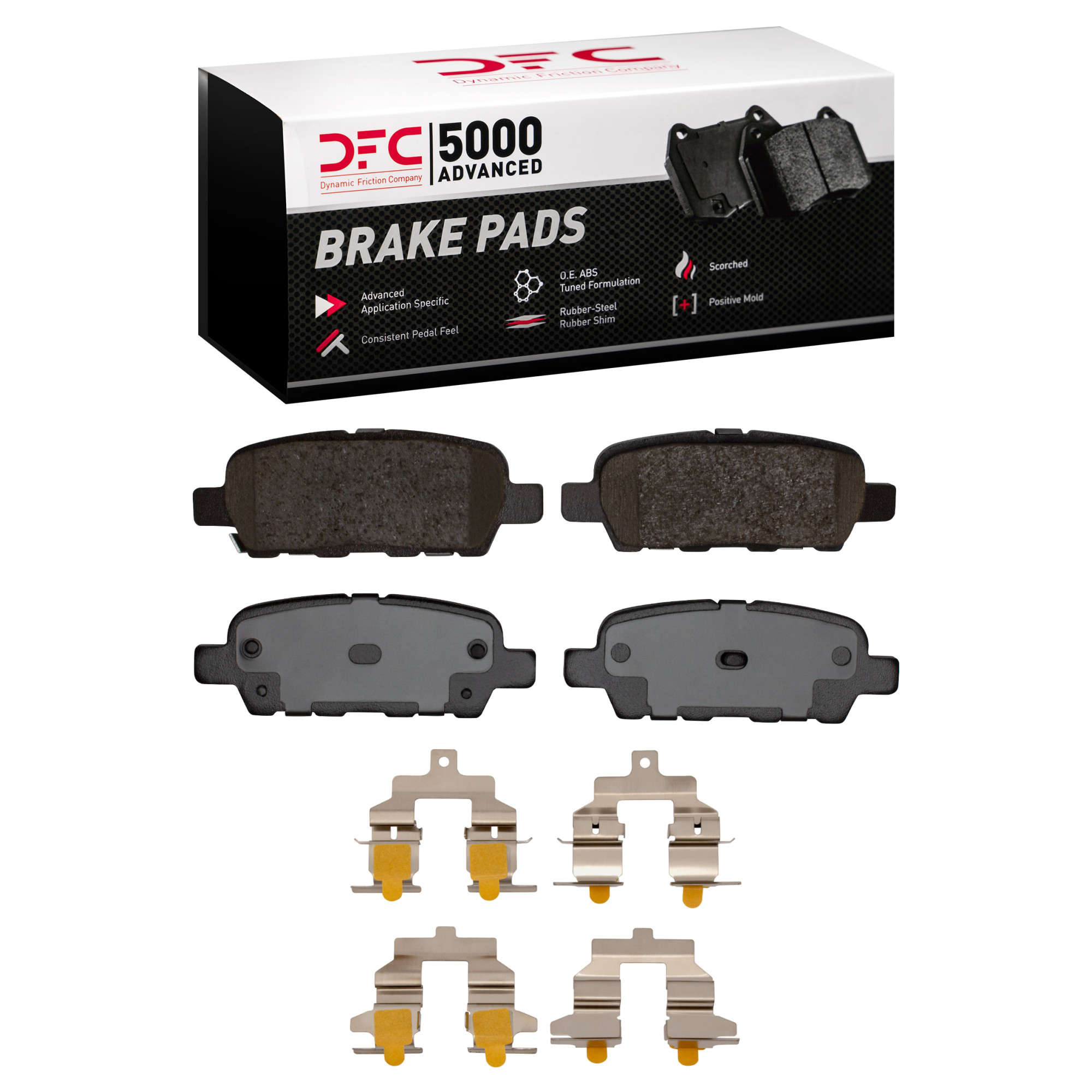 DYNAMIC FRICTION Disc Brake Pad Set 1551-0905-01 — image 5