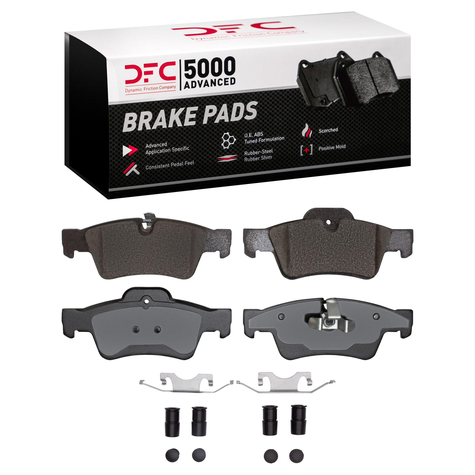 DYNAMIC FRICTION Disc Brake Pad Set 1551-1122-01 — image 3