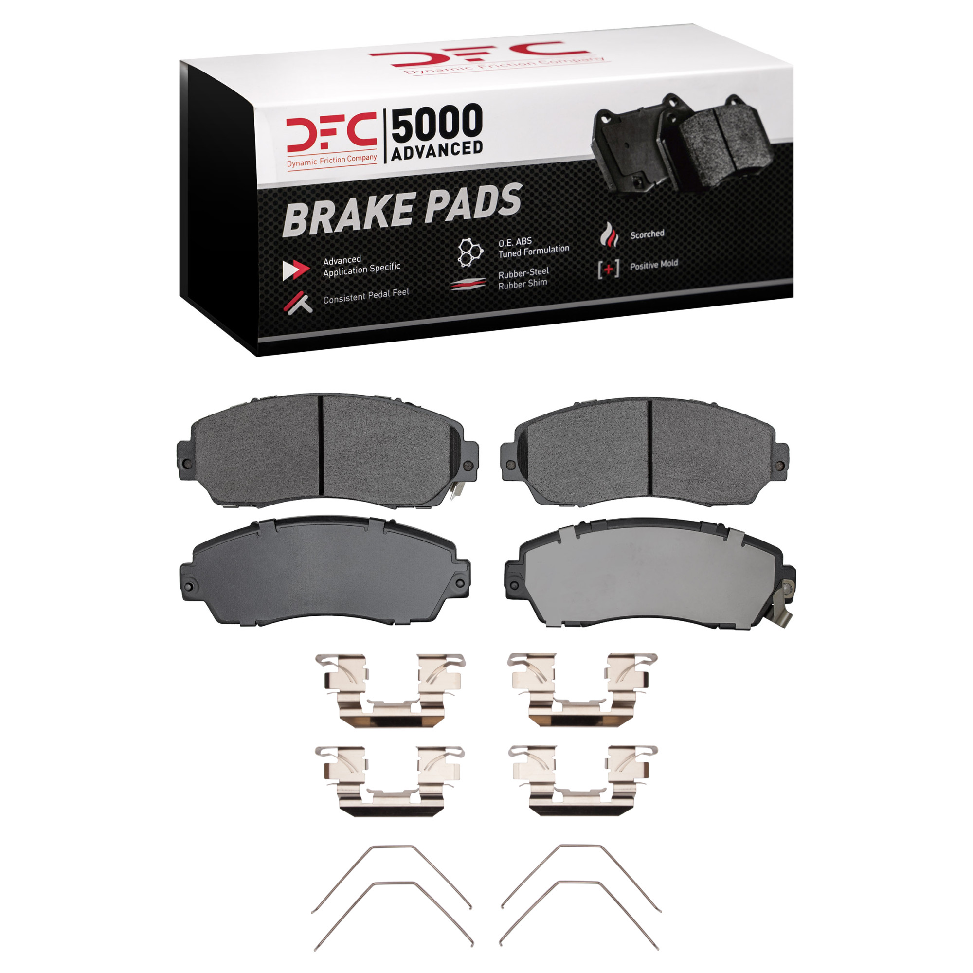 DYNAMIC FRICTION Disc Brake Pad Set 1551-1521-01 — image 5