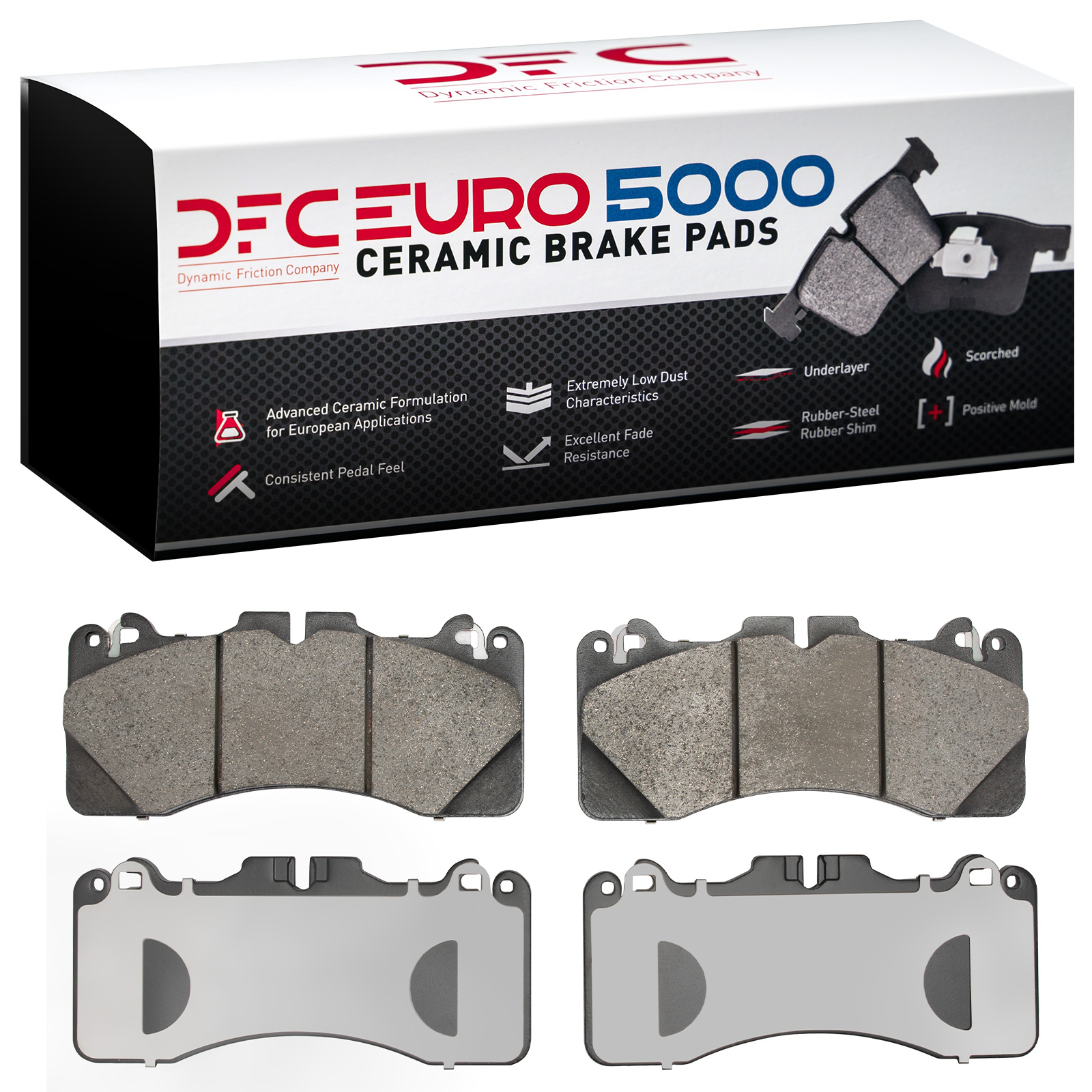 DYNAMIC FRICTION Disc Brake Pad Set 1600-1440-00 — image 5