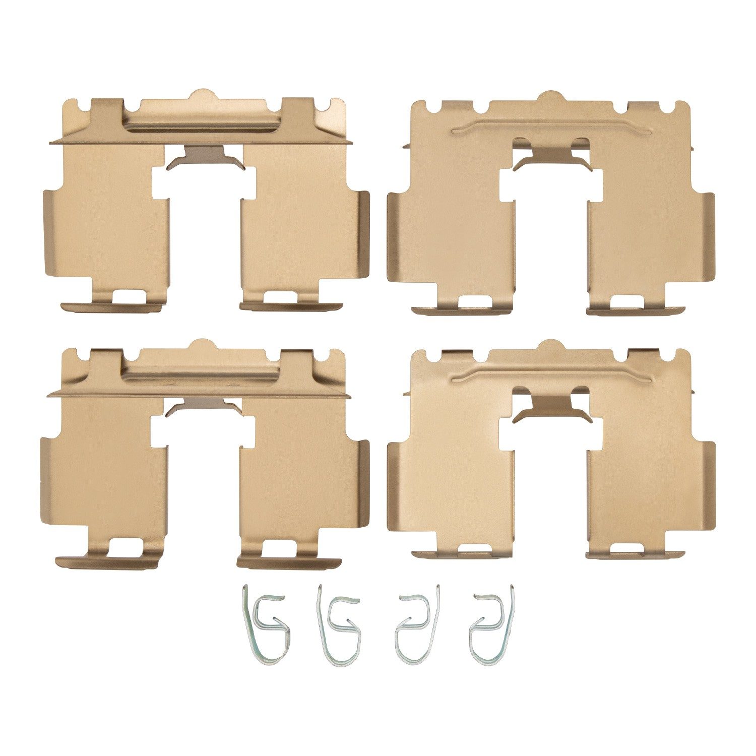 DYNAMIC FRICTION Disc Brake Hardware Kit 340-76085SS
