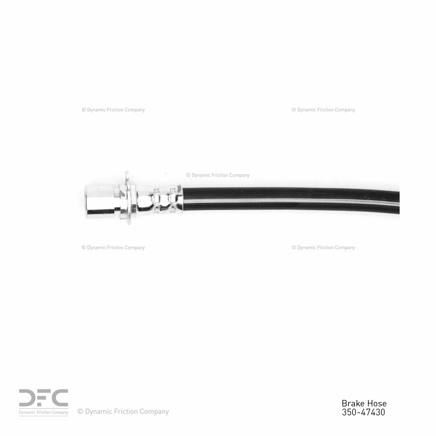 DYNAMIC FRICTION Brake Hydraulic Hose 350-47430 — image 2