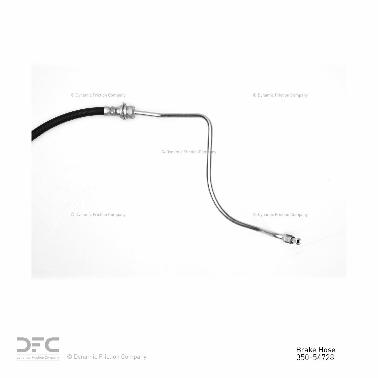 DYNAMIC FRICTION Brake Hydraulic Hose 350-54728 — image 3