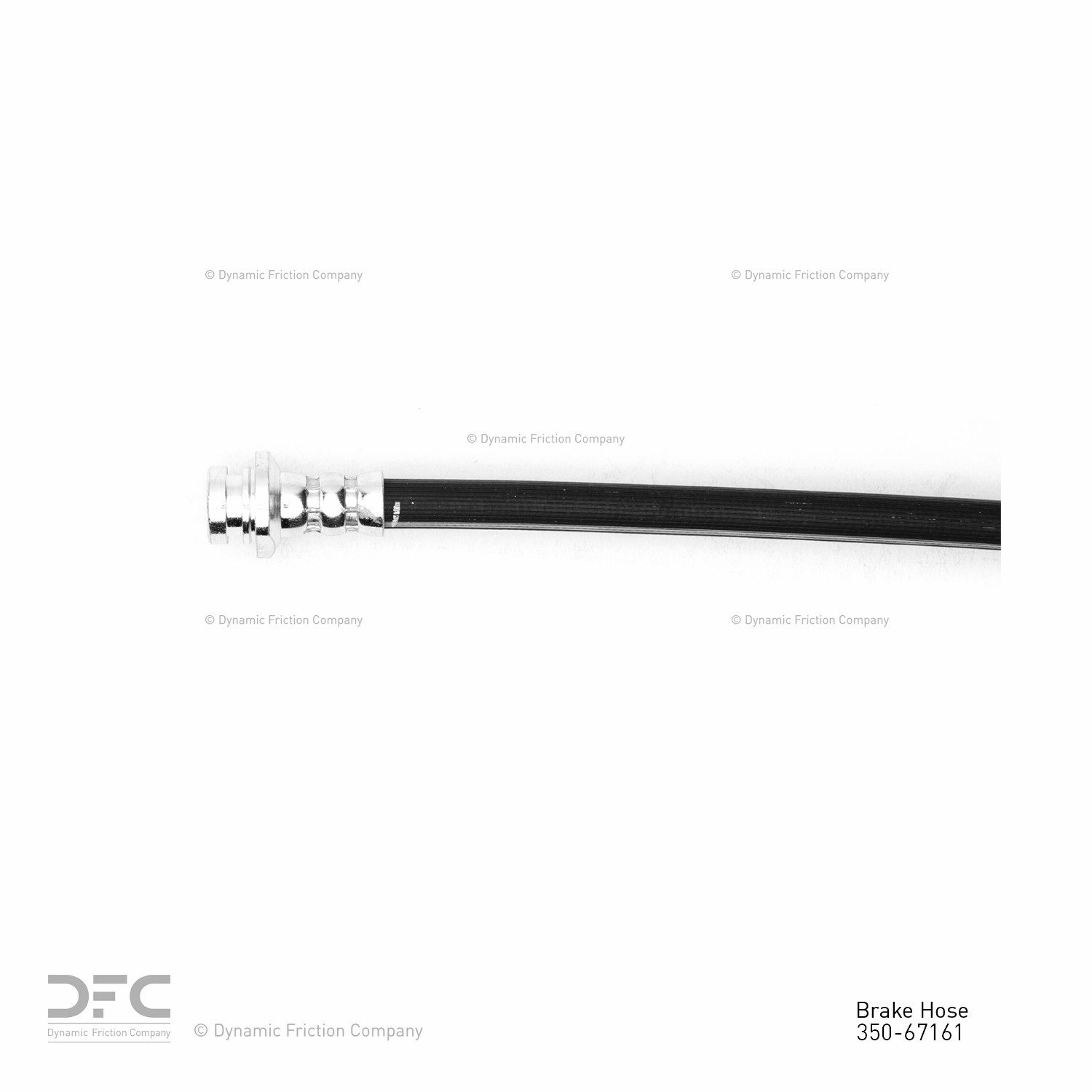 DYNAMIC FRICTION Brake Hydraulic Hose 350-67161 — image 2