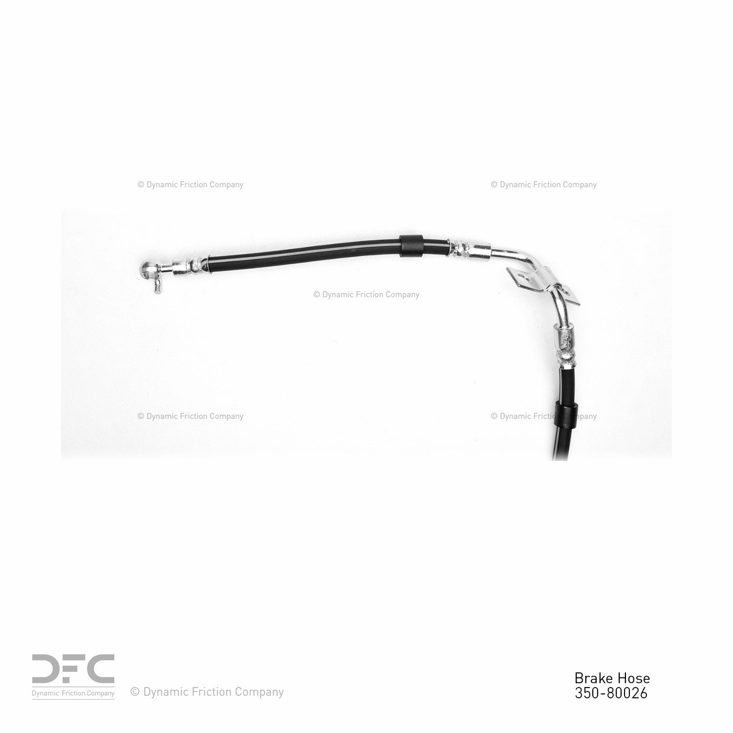 DYNAMIC FRICTION Brake Hydraulic Hose 350-80026 — image 2
