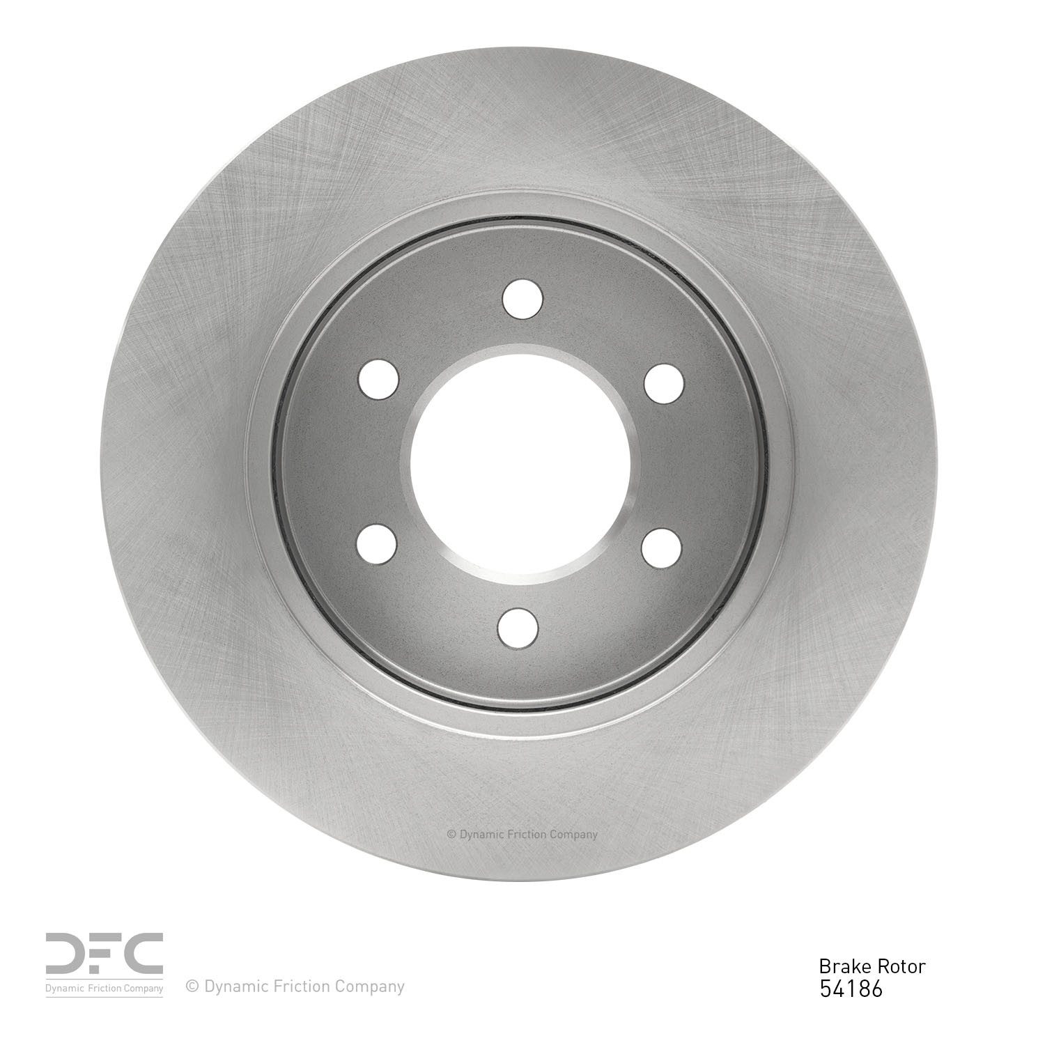 DYNAMIC FRICTION Disc Brake Rotor 600-54186 — image 3