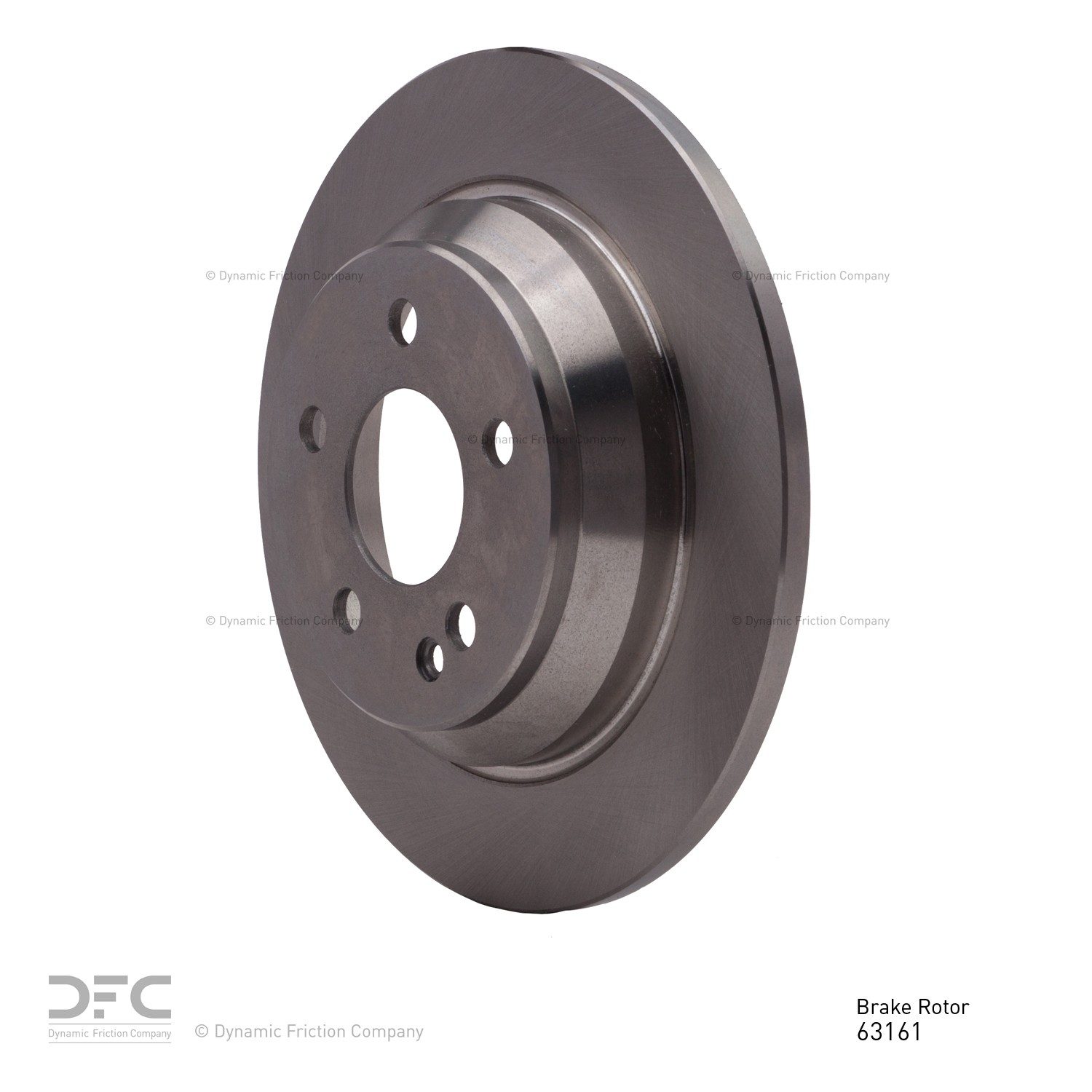 DYNAMIC FRICTION Disc Brake Rotor 600-63161 — image 2