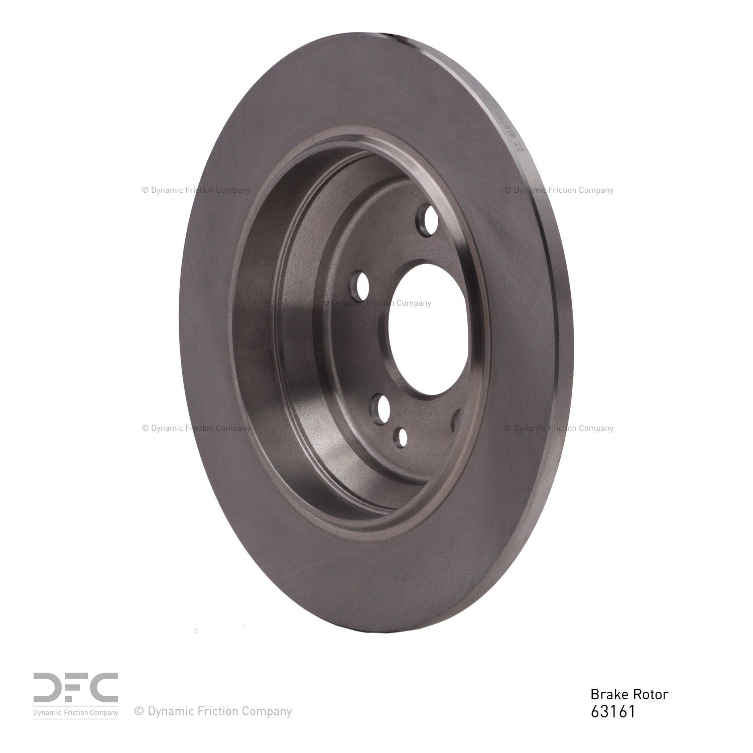 DYNAMIC FRICTION Disc Brake Rotor 600-63161 — image 5