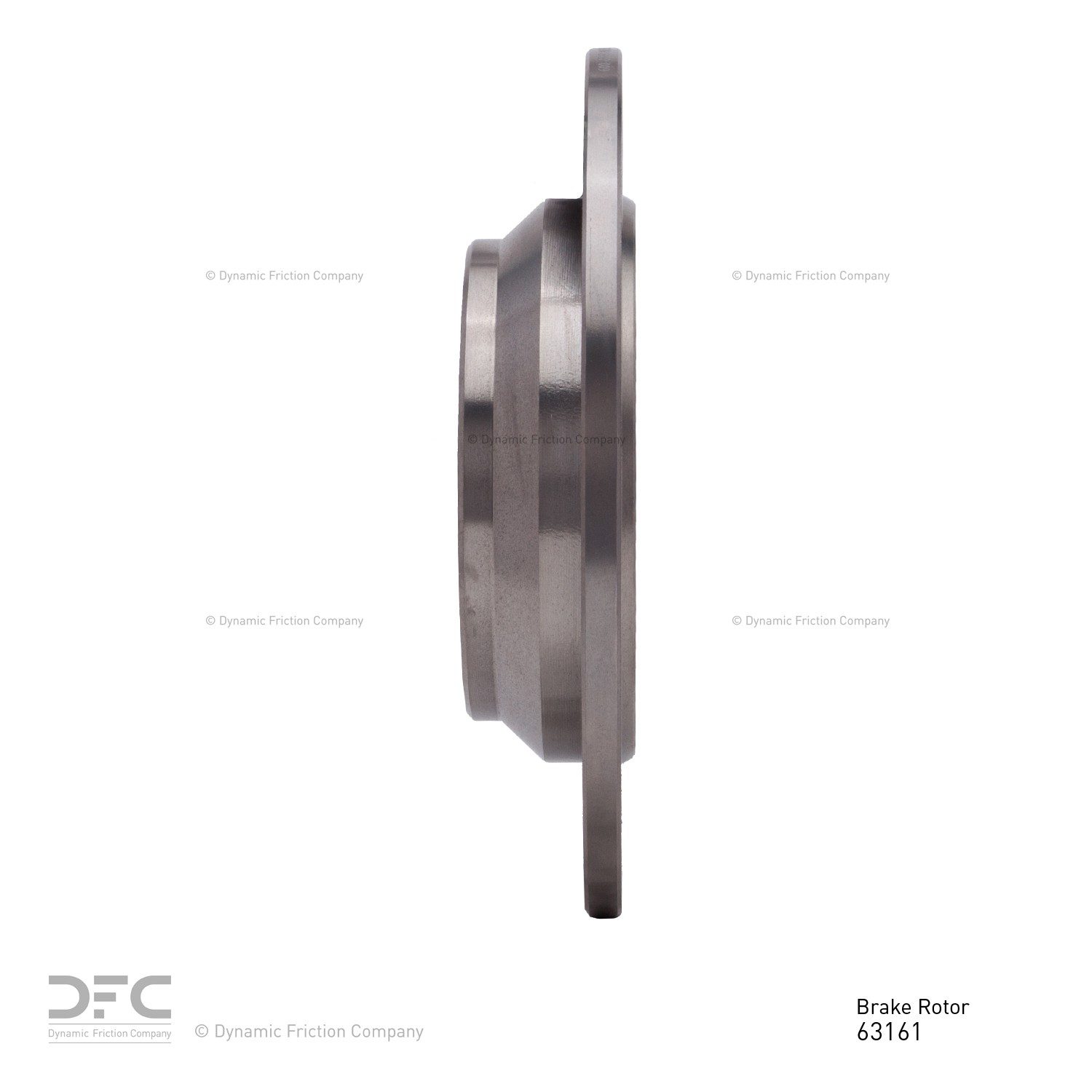 DYNAMIC FRICTION Disc Brake Rotor 600-63161 — image 4