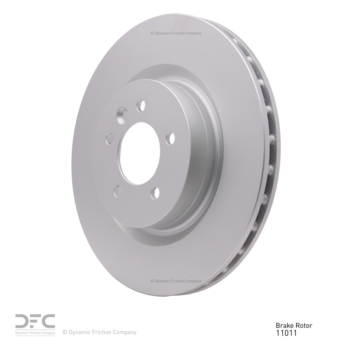 DYNAMIC FRICTION Disc Brake Rotor 604-11011 — image 2