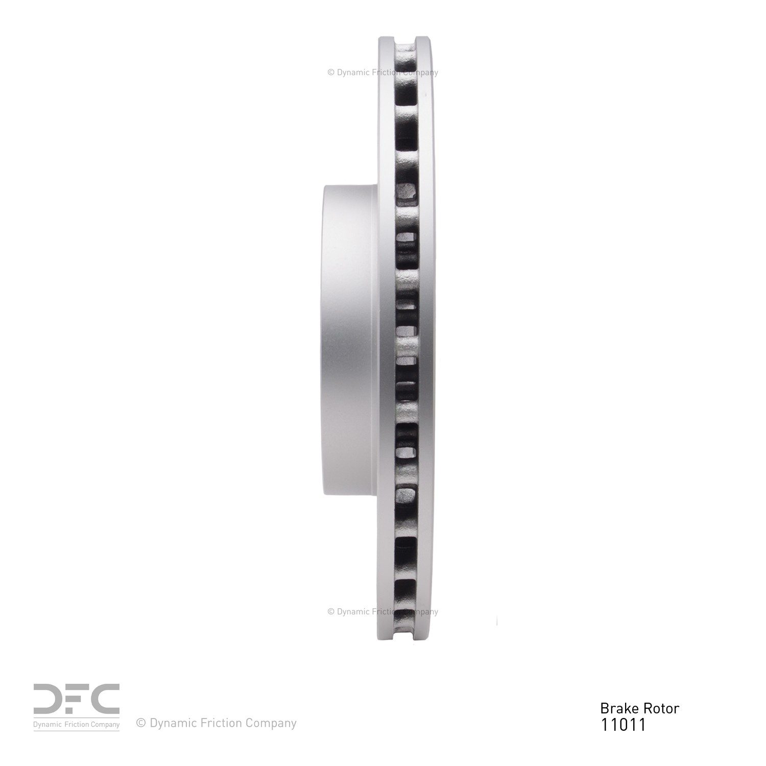 DYNAMIC FRICTION Disc Brake Rotor 604-11011 — image 4