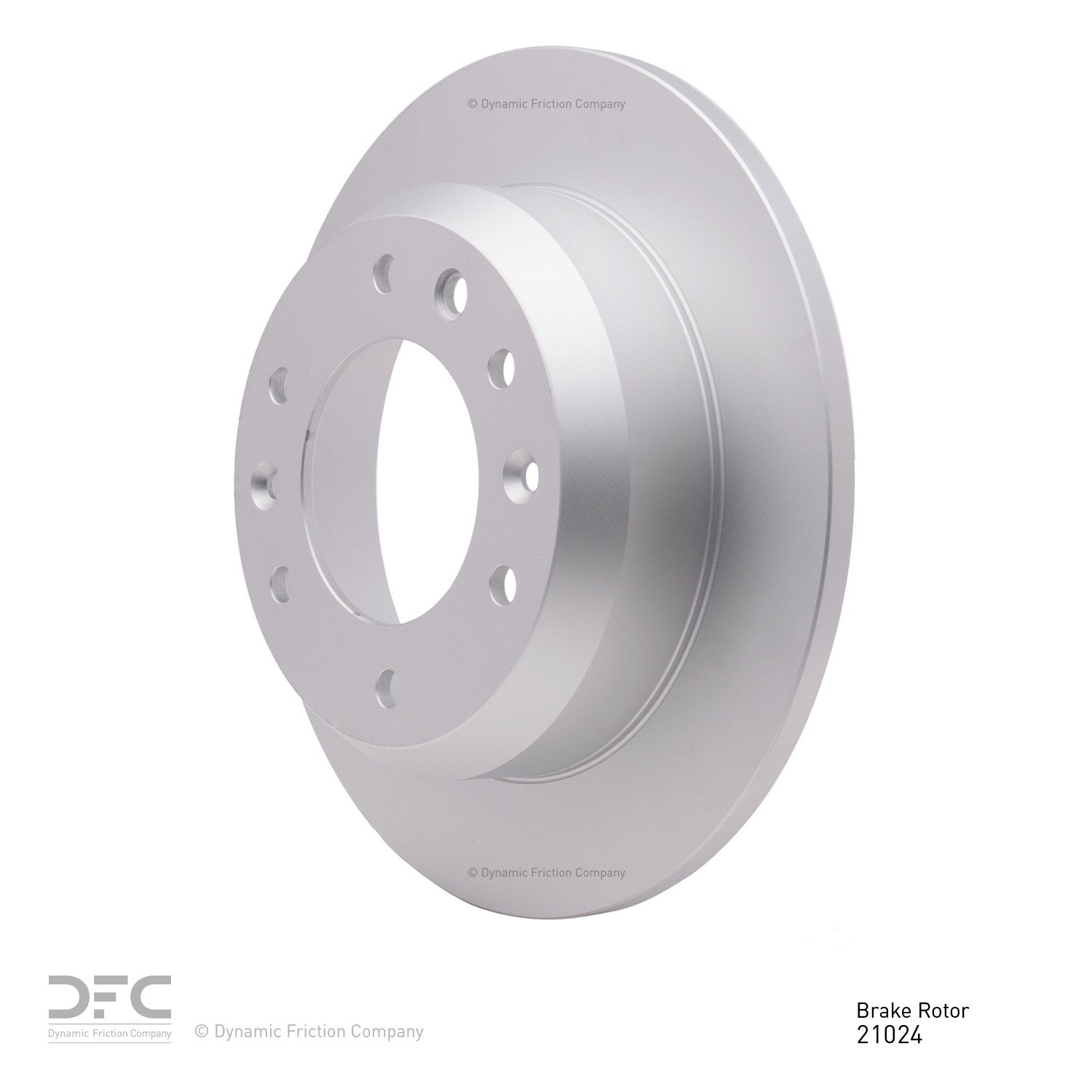 DYNAMIC FRICTION Disc Brake Rotor 604-21024 — image 2