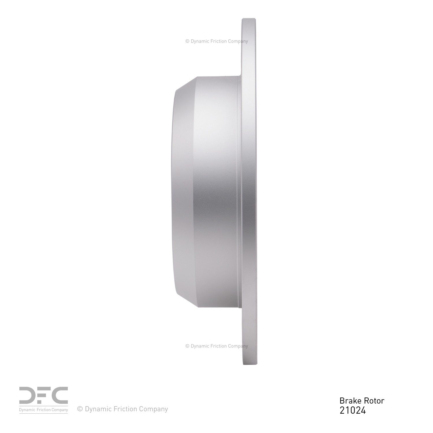 DYNAMIC FRICTION Disc Brake Rotor 604-21024 — image 4