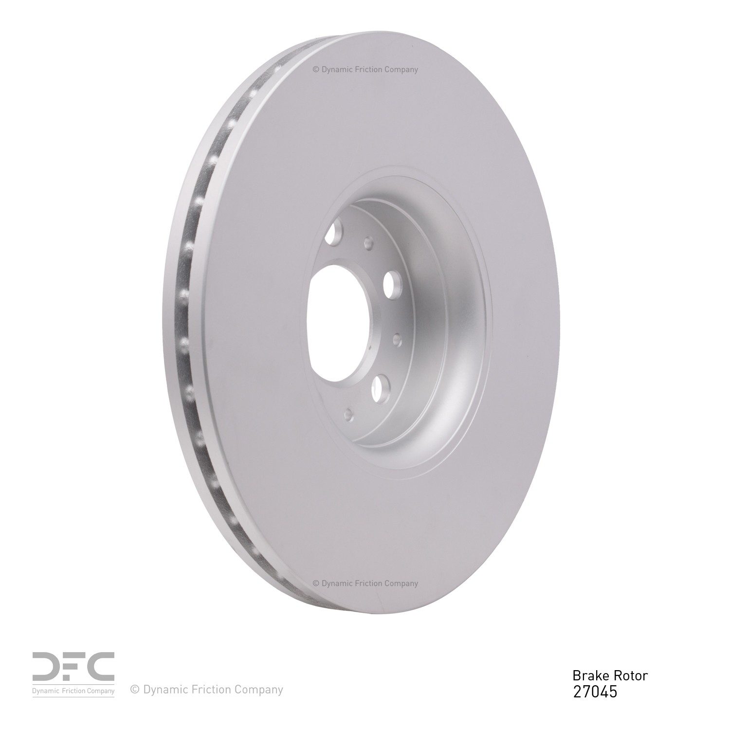 DYNAMIC FRICTION Disc Brake Rotor 604-27045 — image 5