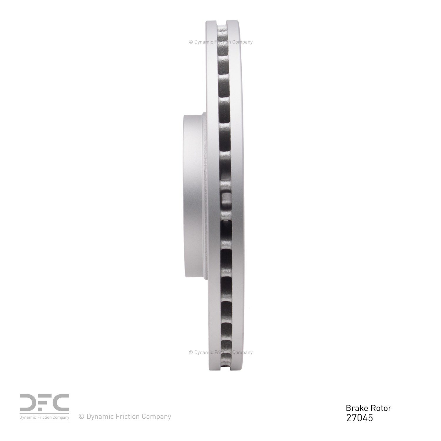 DYNAMIC FRICTION Disc Brake Rotor 604-27045 — image 4