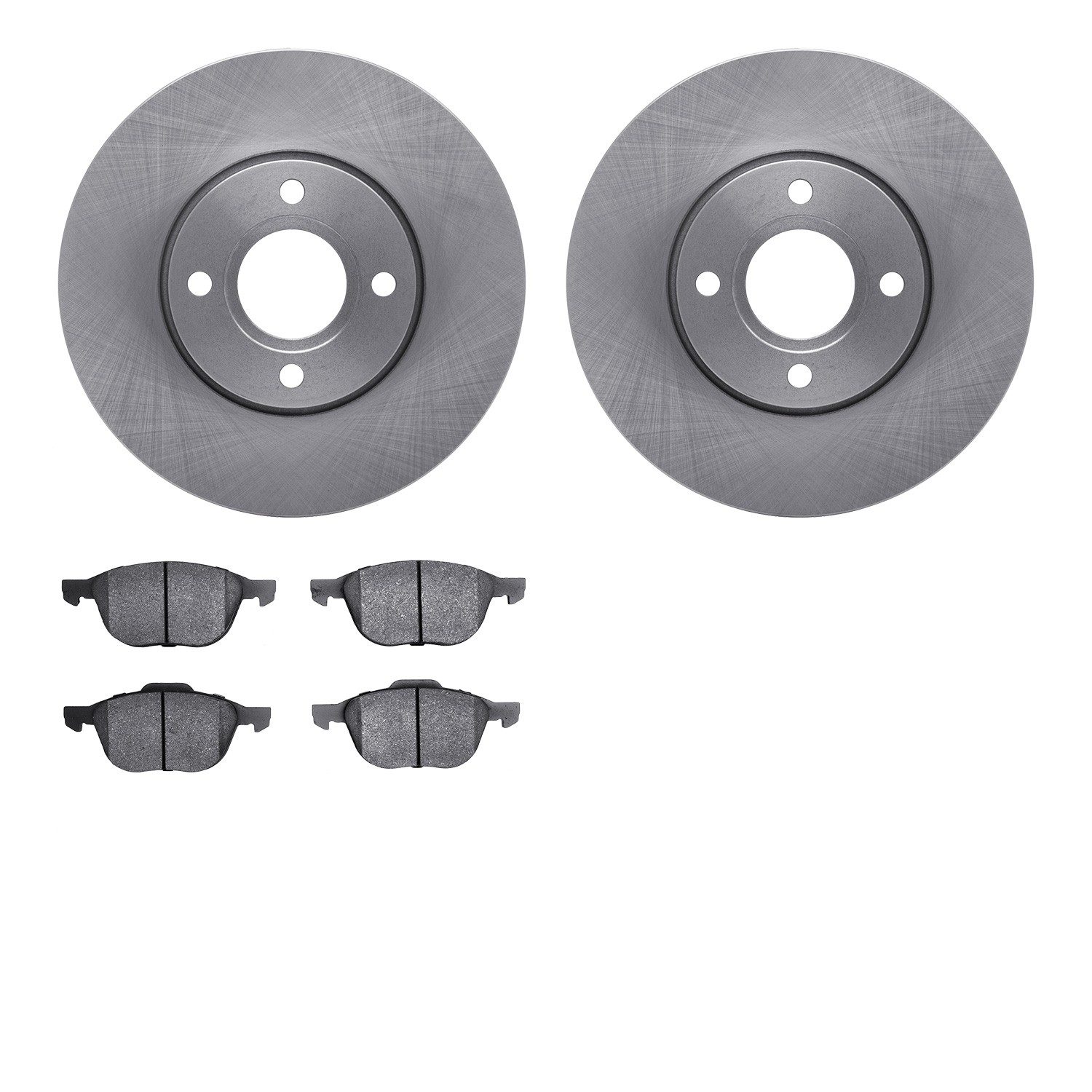 DYNAMIC FRICTION Disc Brake Rotor Set 6602-92031