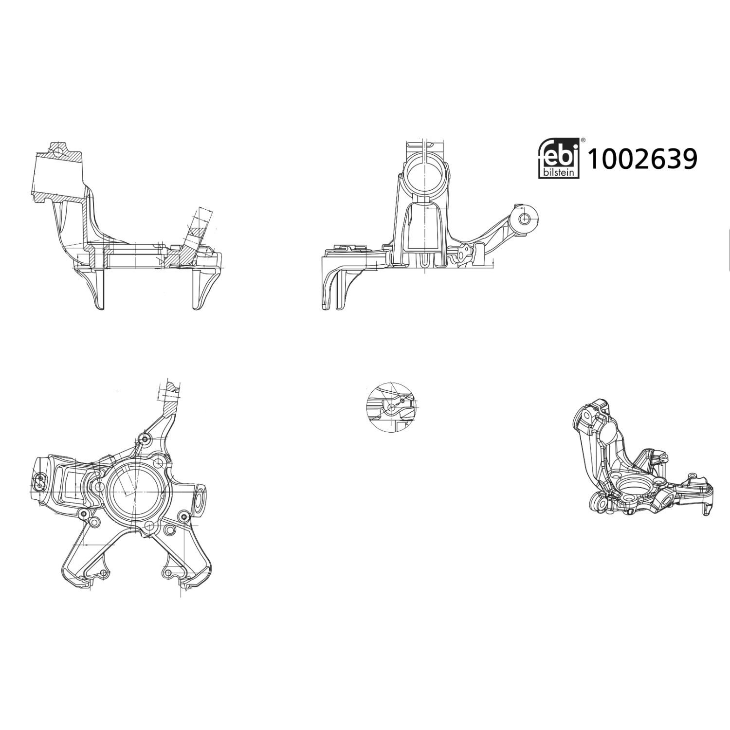 Febi Steering Knuckle 1002639