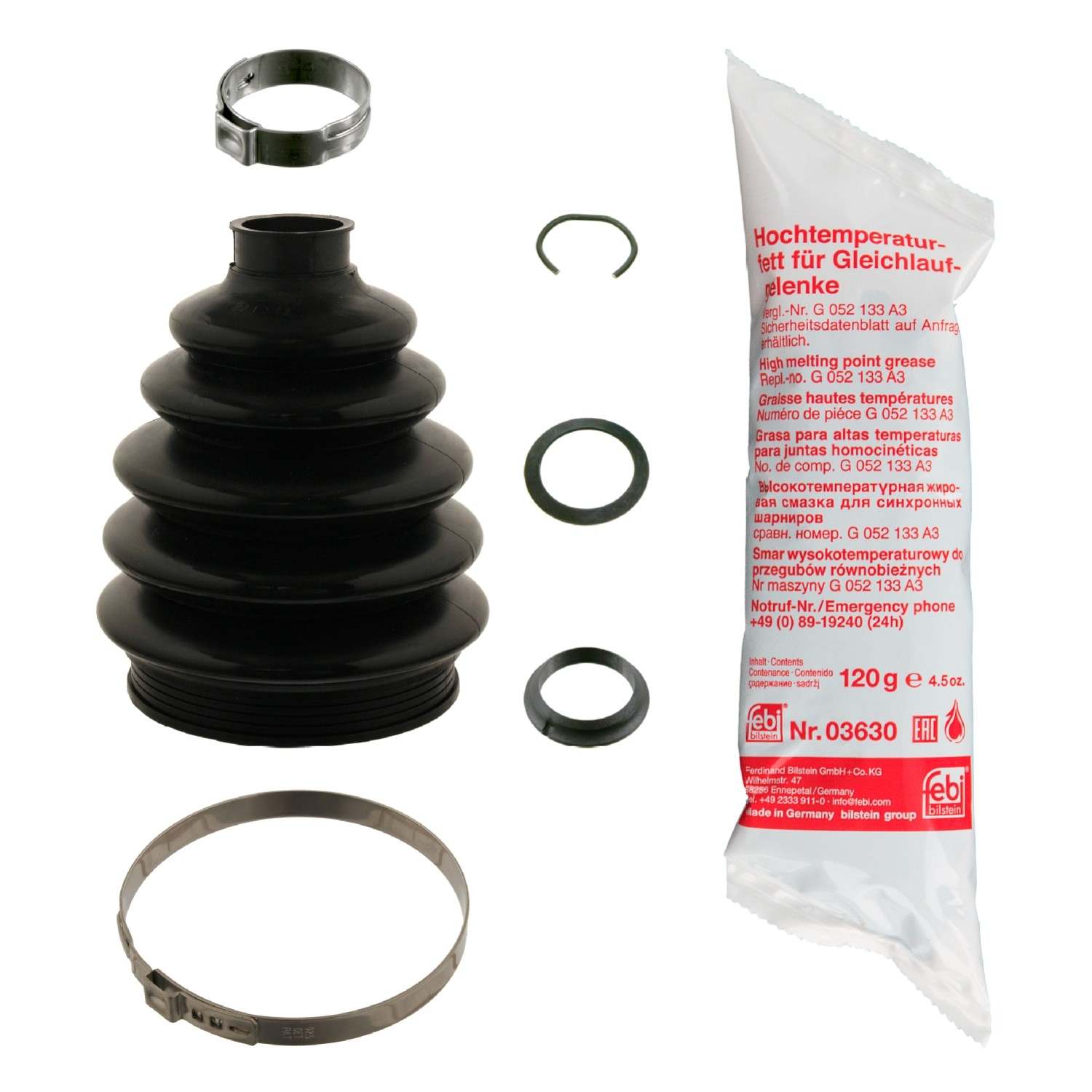 Febi CV Joint Boot Kit 29609