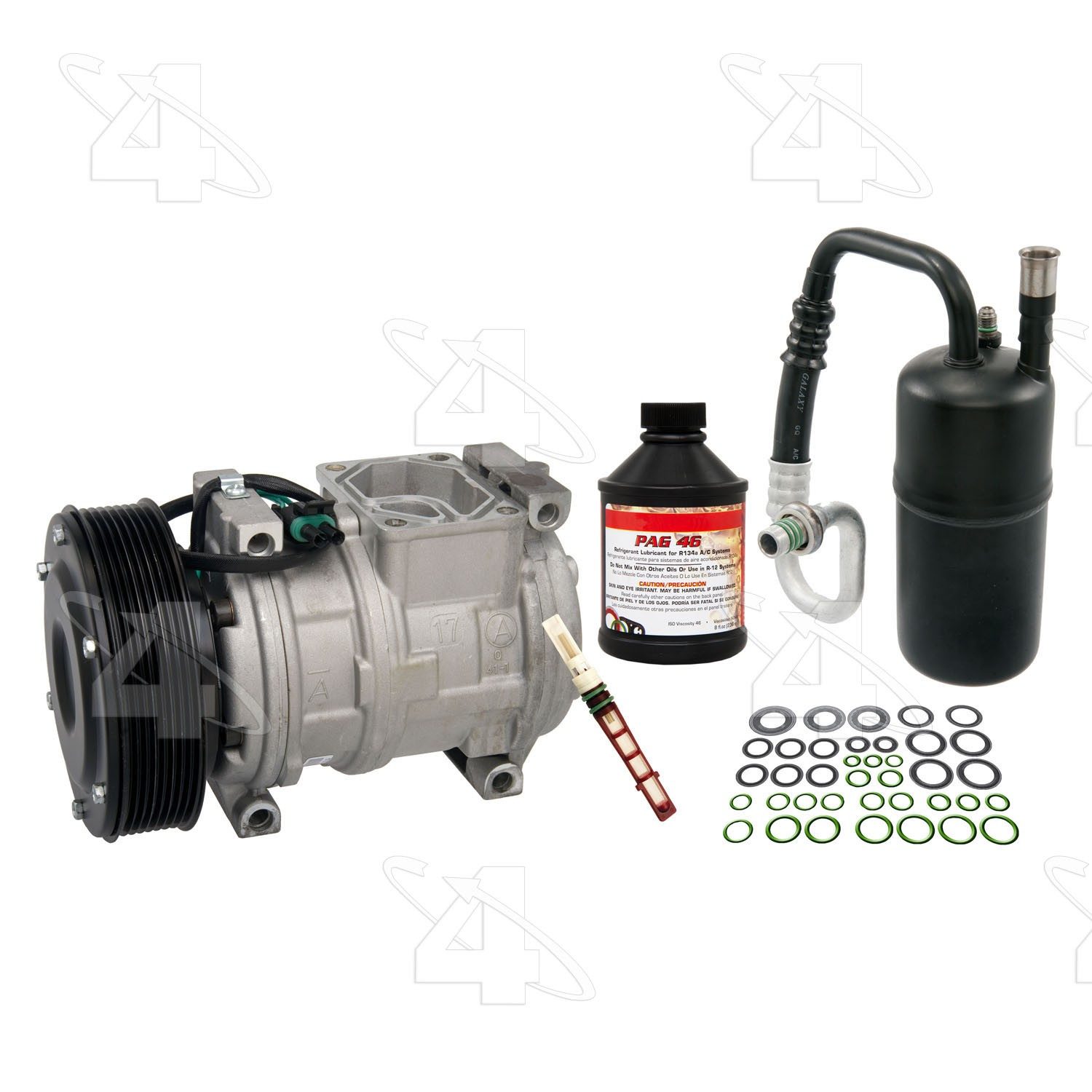Front To Back Compressor Four Seasons Front and Rear A/C Compressor Kit | 3231NK Fits Ford ...