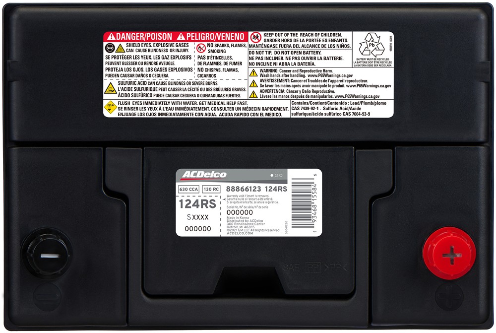 ACDelco Vehicle Battery 124RS — image 4