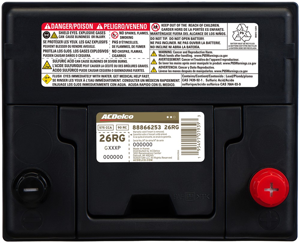 ACDelco Vehicle Battery 26RG — image 4