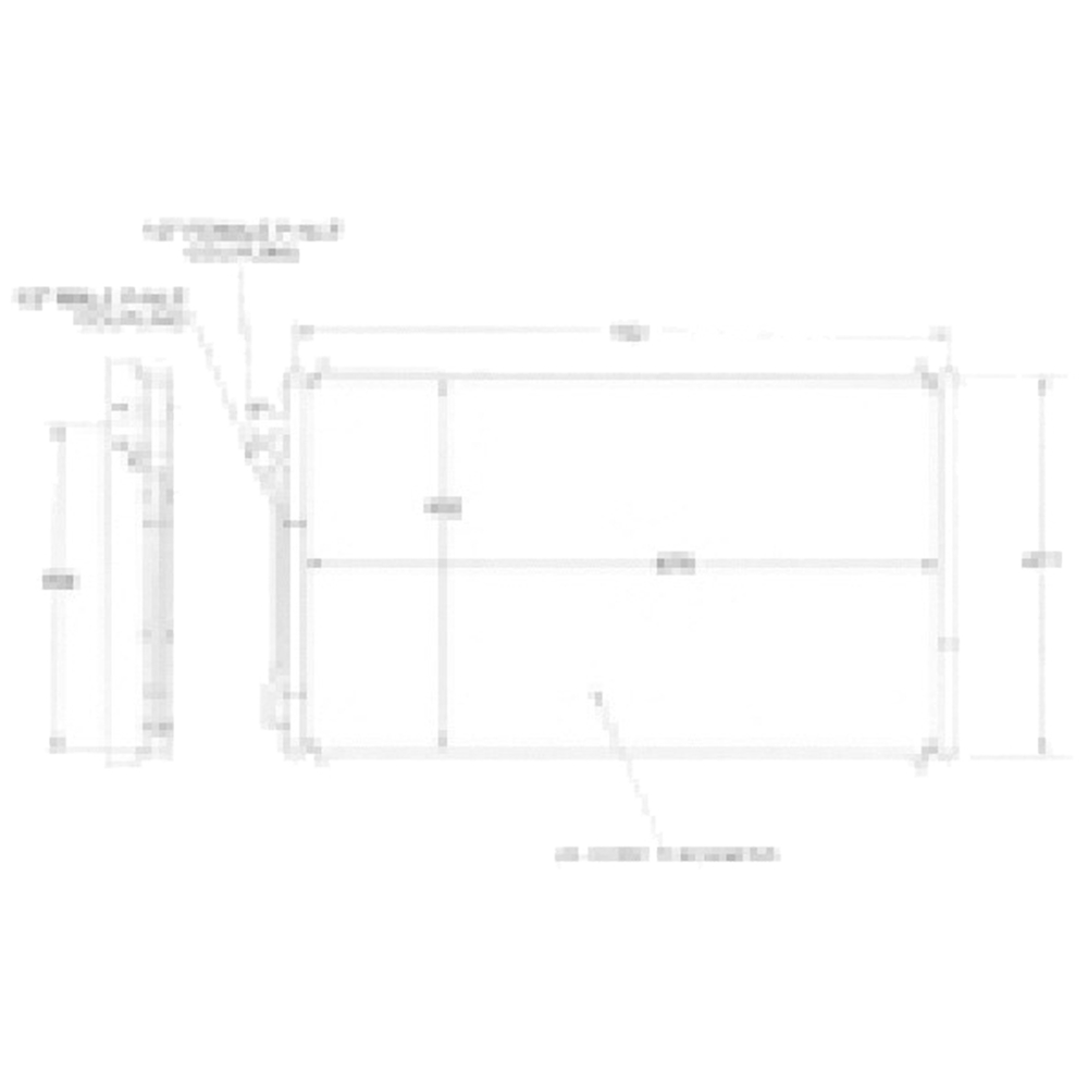 GPD A/C Condenser 4807C - Main Image