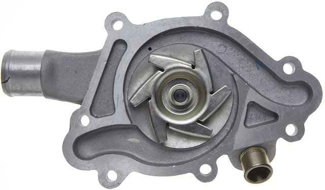 Gates Engine Water Pump | Accessory Belt Drive, Cast Aluminum Housing, with Pulley — image 5