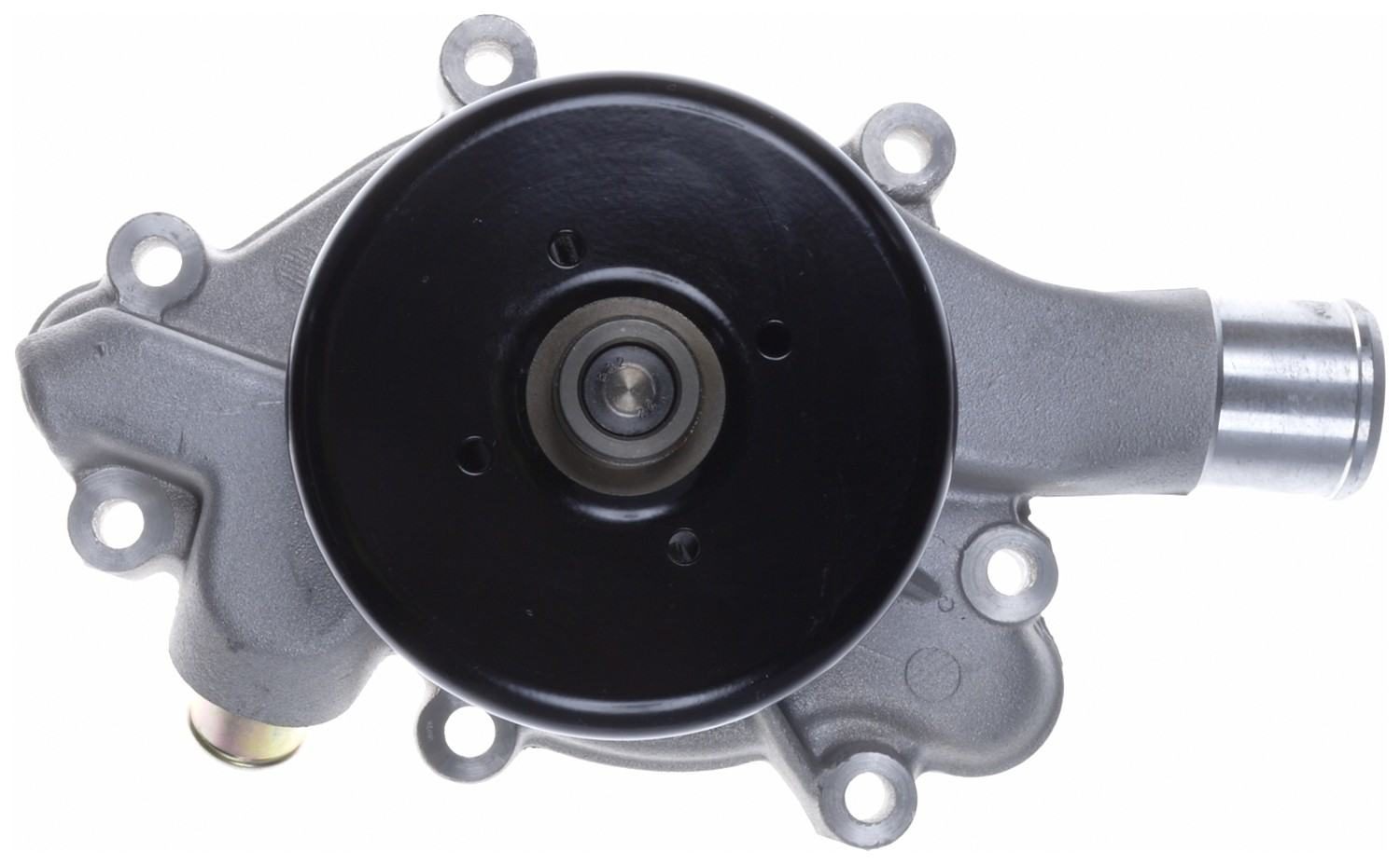 Gates Engine Water Pump | Accessory Belt Drive, Cast Aluminum Housing, with Pulley — image 2