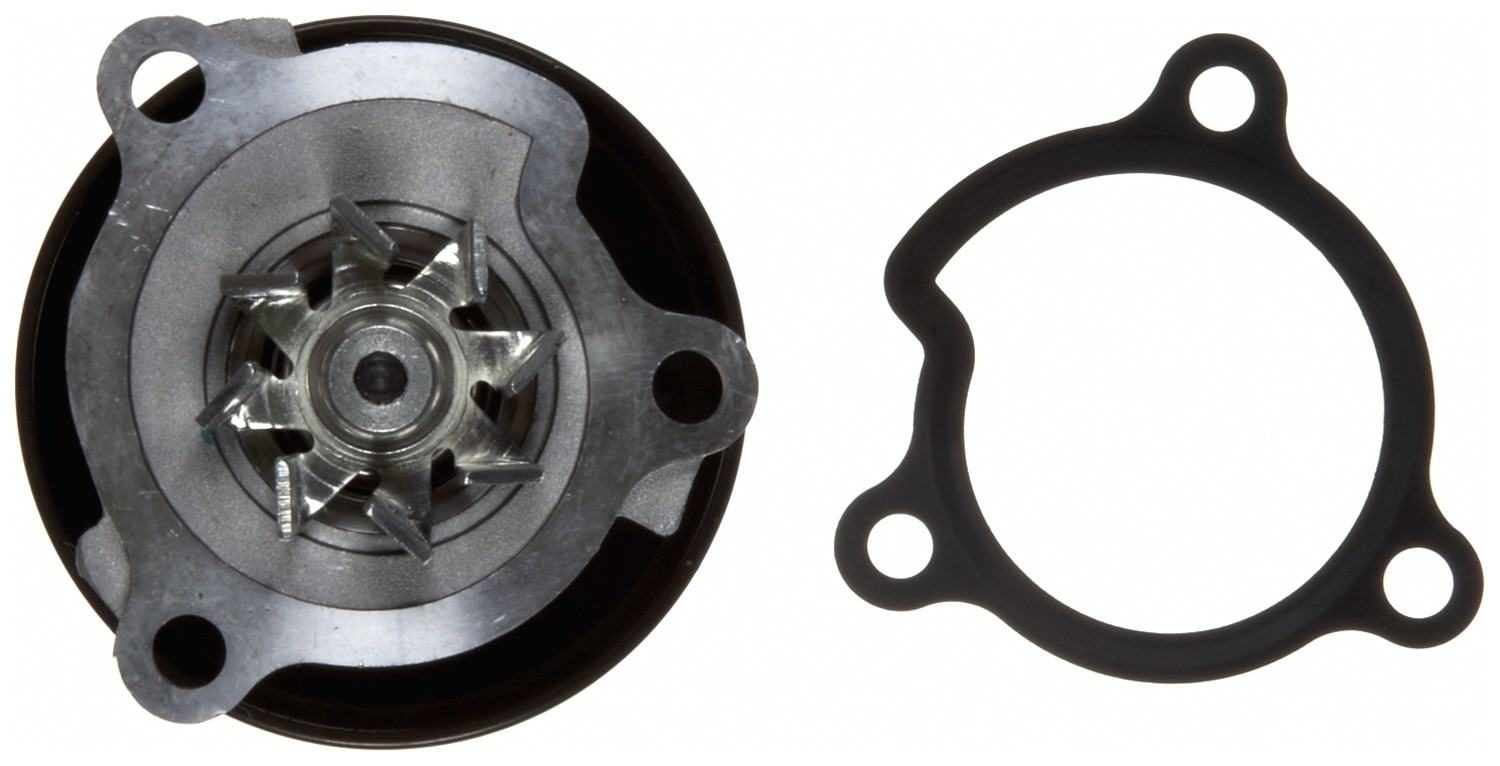 Gates Engine Water Pump | Accessory Belt Drive, Cast Aluminum Housing, with Pulley — image 4