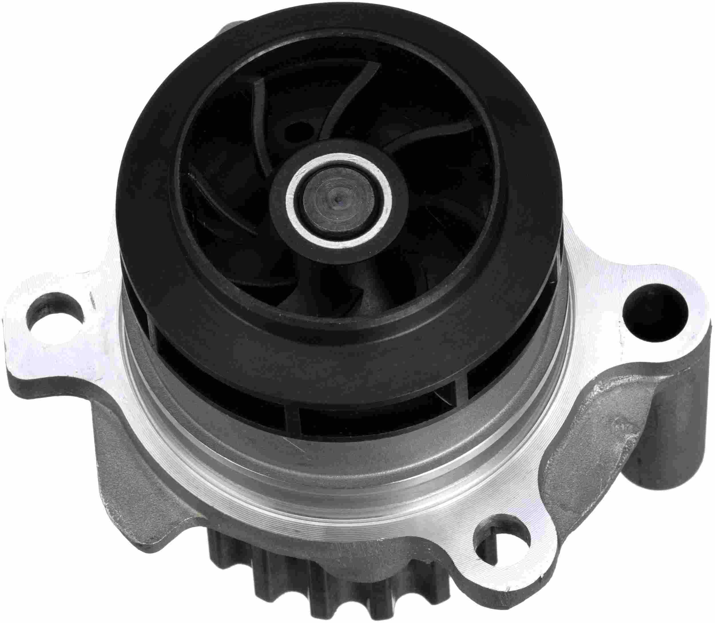 Gates Engine Water Pump | Timing Belt Drive, Cast Aluminum Housing, with Pulley — image 3