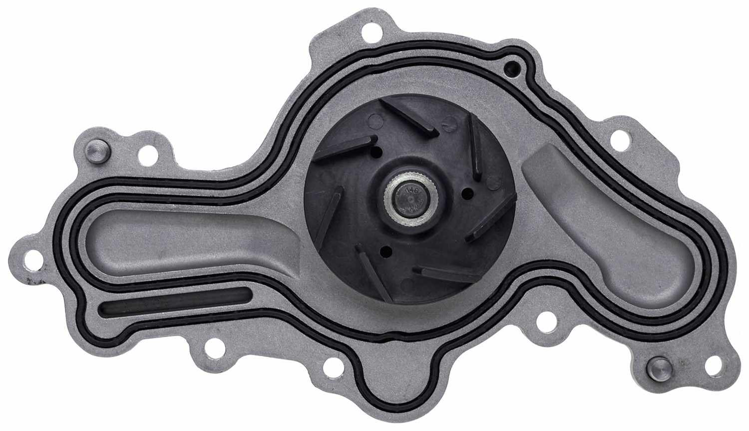 Gates Engine Water Pump | Timing Chain Drive, Cast Aluminum Housing, with Pulley — image 4