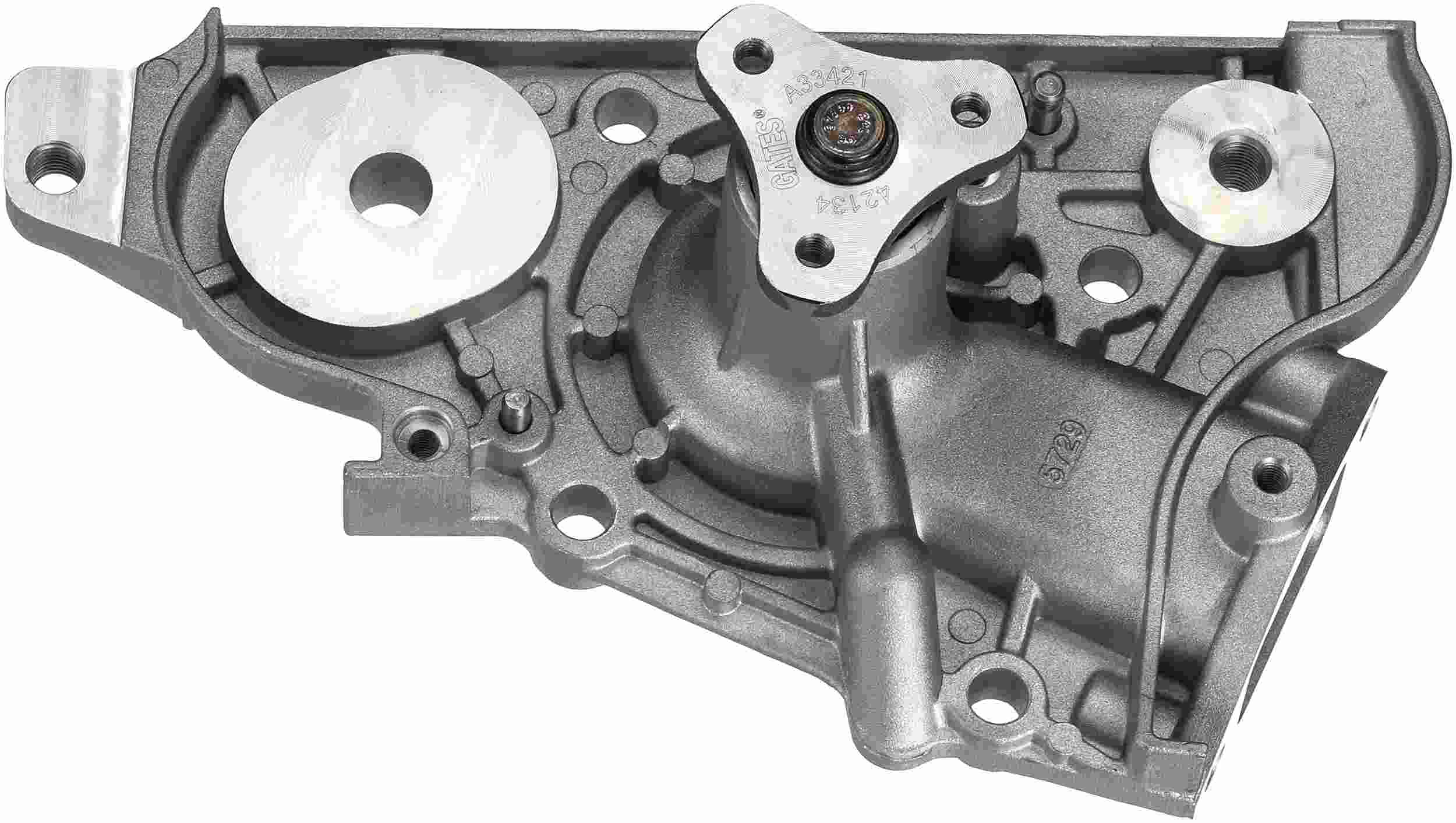 Gates Engine Water Pump | Accessory Belt Drive, Cast Aluminum Housing — image 2