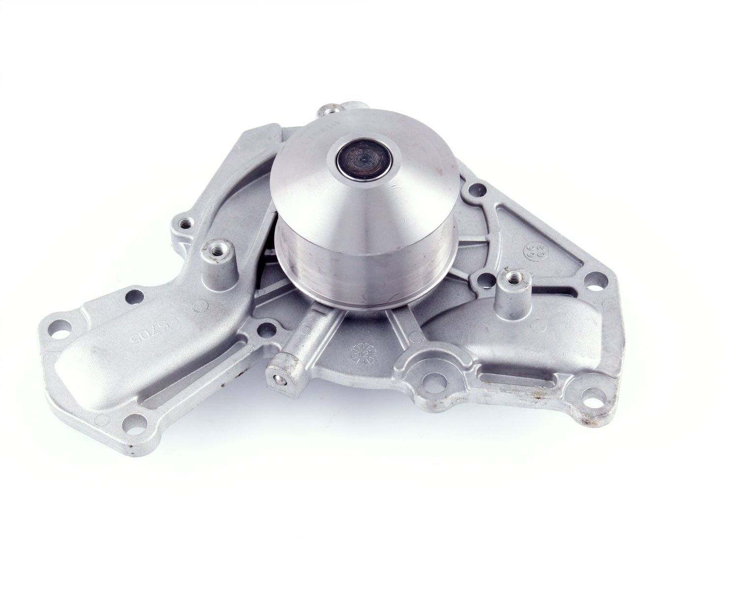Gates Engine Water Pump | Timing Belt Drive, Cast Aluminum Housing, with Pulley - Main Image