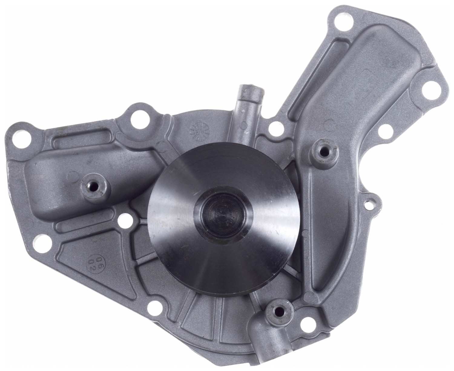 Gates Engine Water Pump | Timing Belt Drive, Cast Aluminum Housing, with Pulley - 2