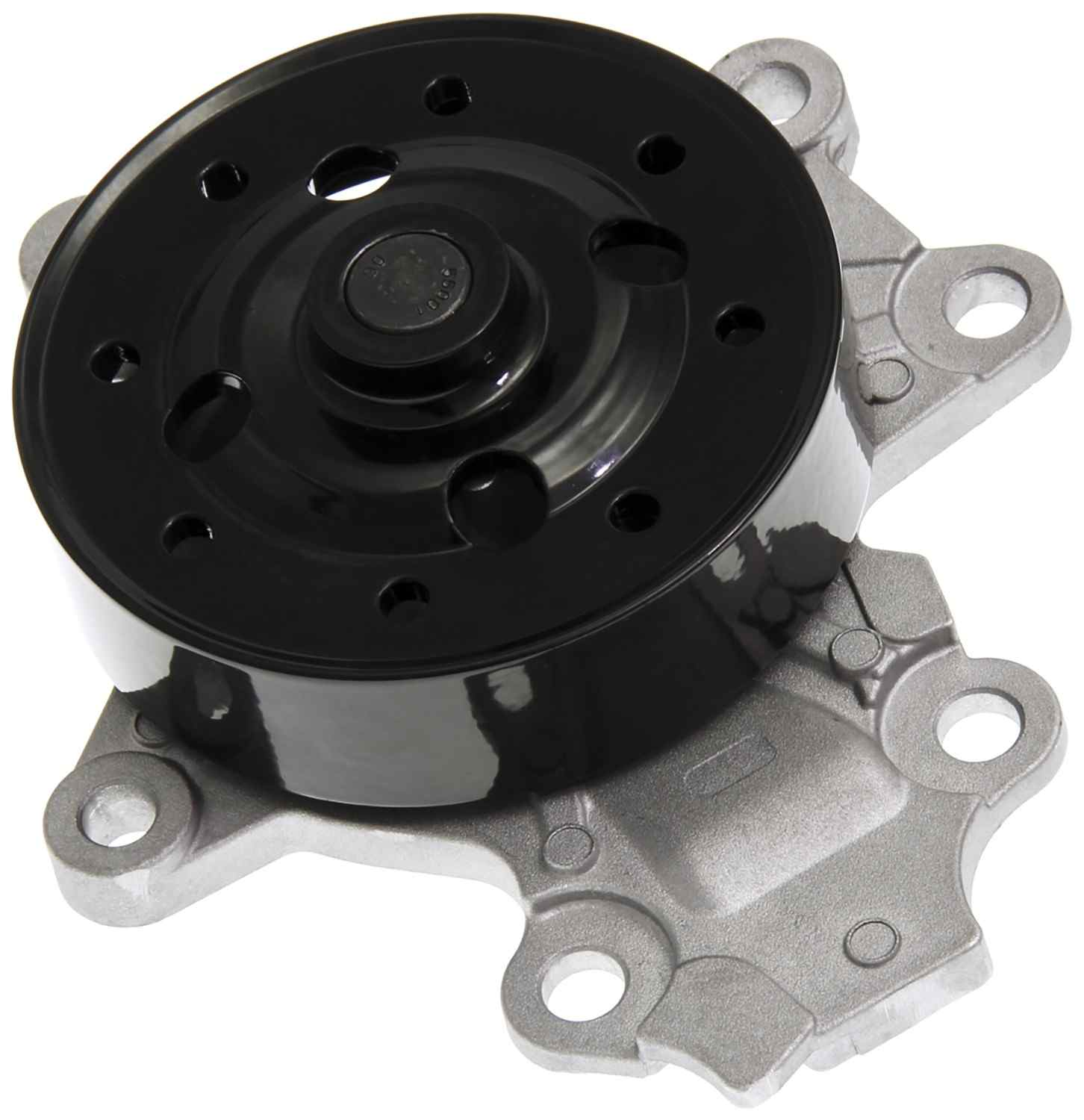 Gates Engine Water Pump | Accessory Belt Drive, Cast Aluminum Housing, with Pulley — image 2