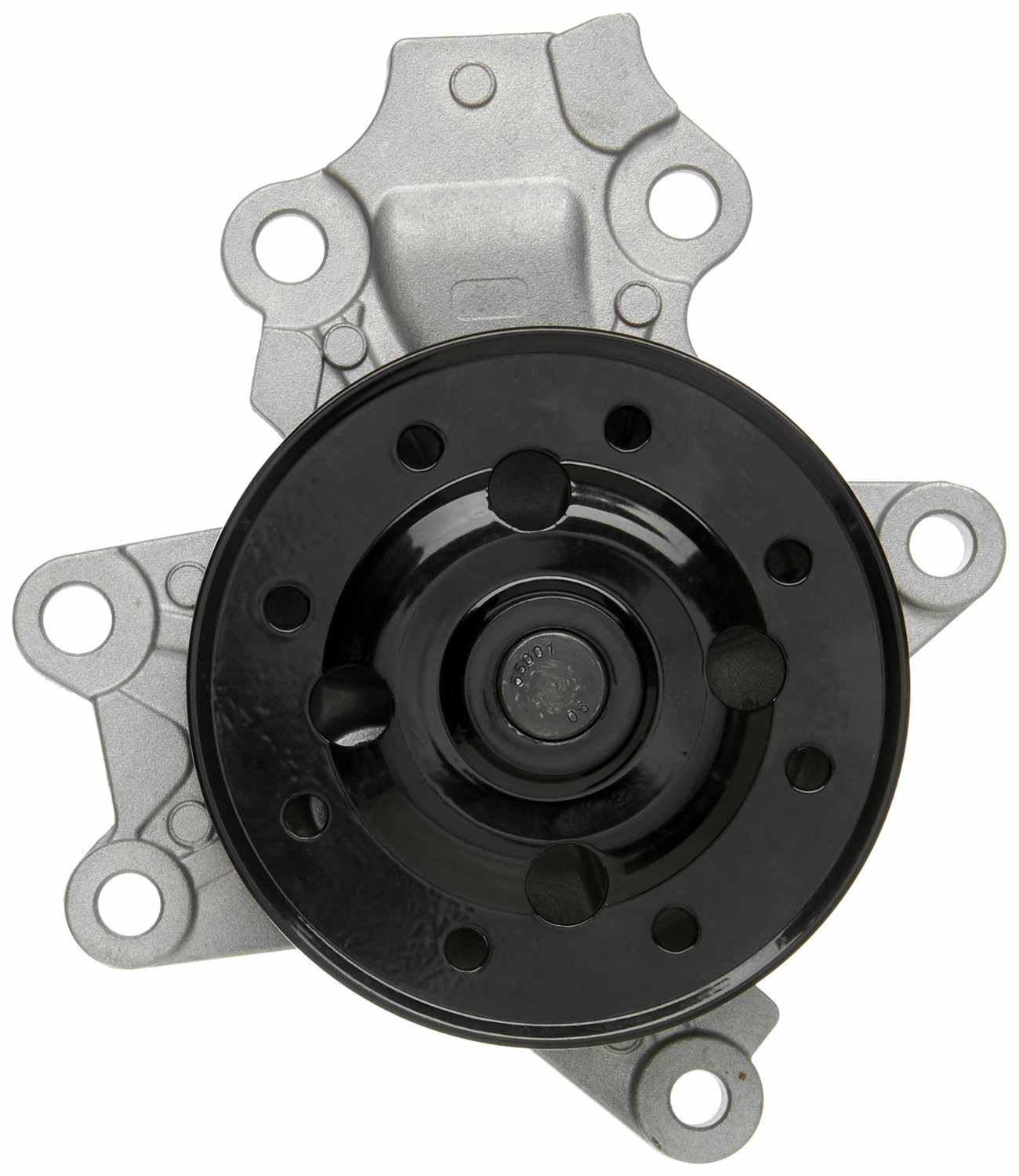 Gates Engine Water Pump | Accessory Belt Drive, Cast Aluminum Housing, with Pulley