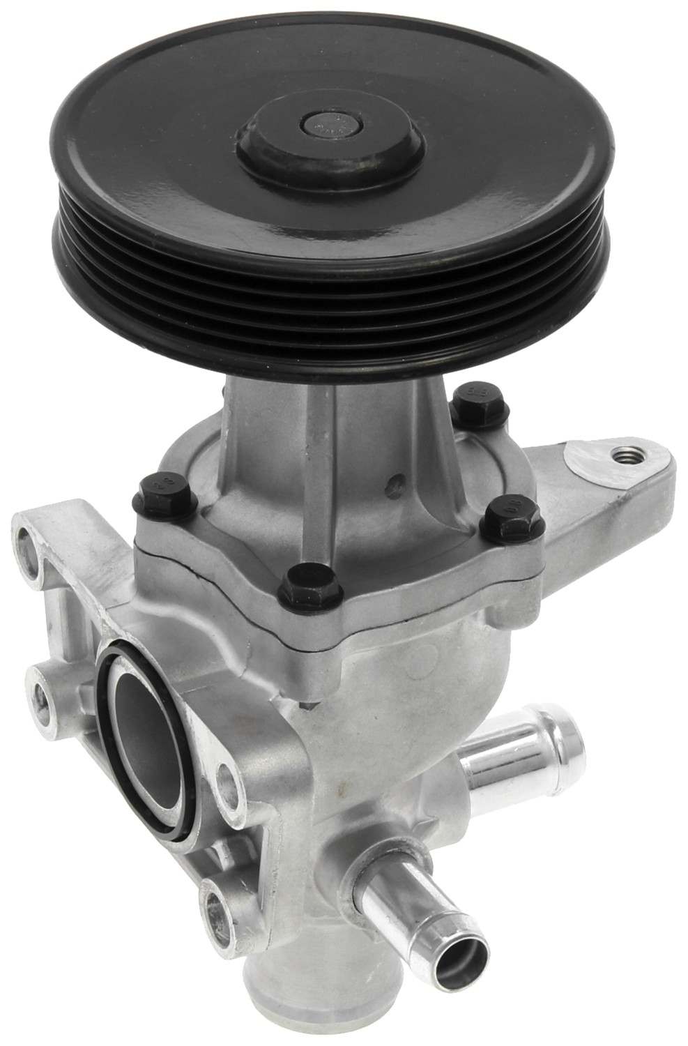 Gates Engine Water Pump | Accessory Belt Drive, Cast Aluminum Housing, with Pulley — image 2