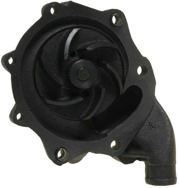Gates Engine Water Pump | Accessory Belt Drive, Cast Iron Housing, with Pulley — image 5