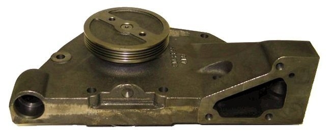 Gates Engine Water Pump | Accessory Belt Drive, Cast Iron Housing, with Pulley — image 5
