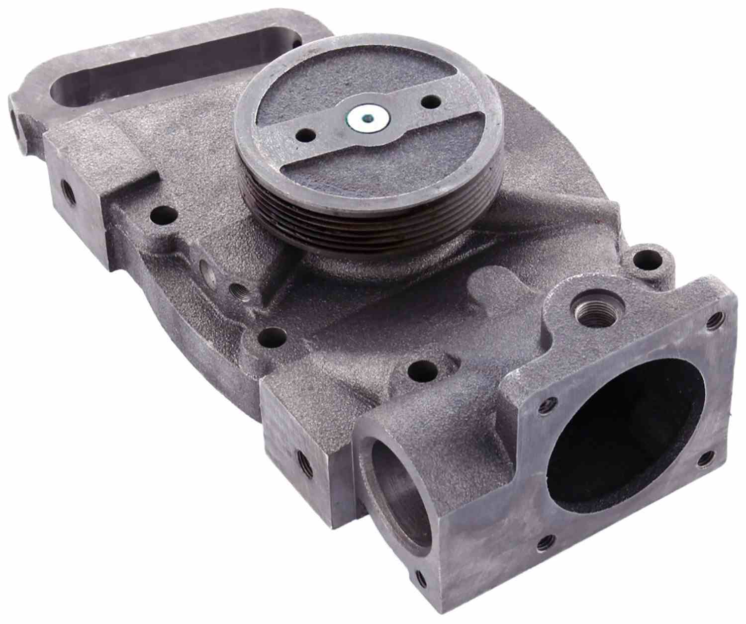 Gates Engine Water Pump | Accessory Belt Drive, Cast Iron Housing, with Pulley — image 3