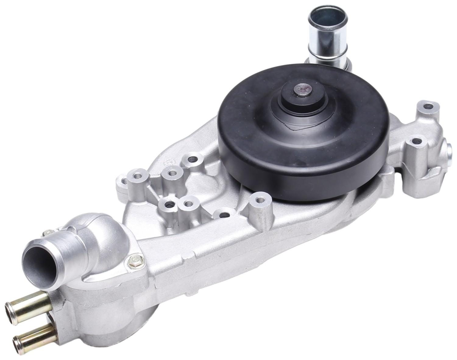 Gates Engine Water Pump | Accessory Belt Drive, Cast Aluminum Housing, with Pulley — image 3