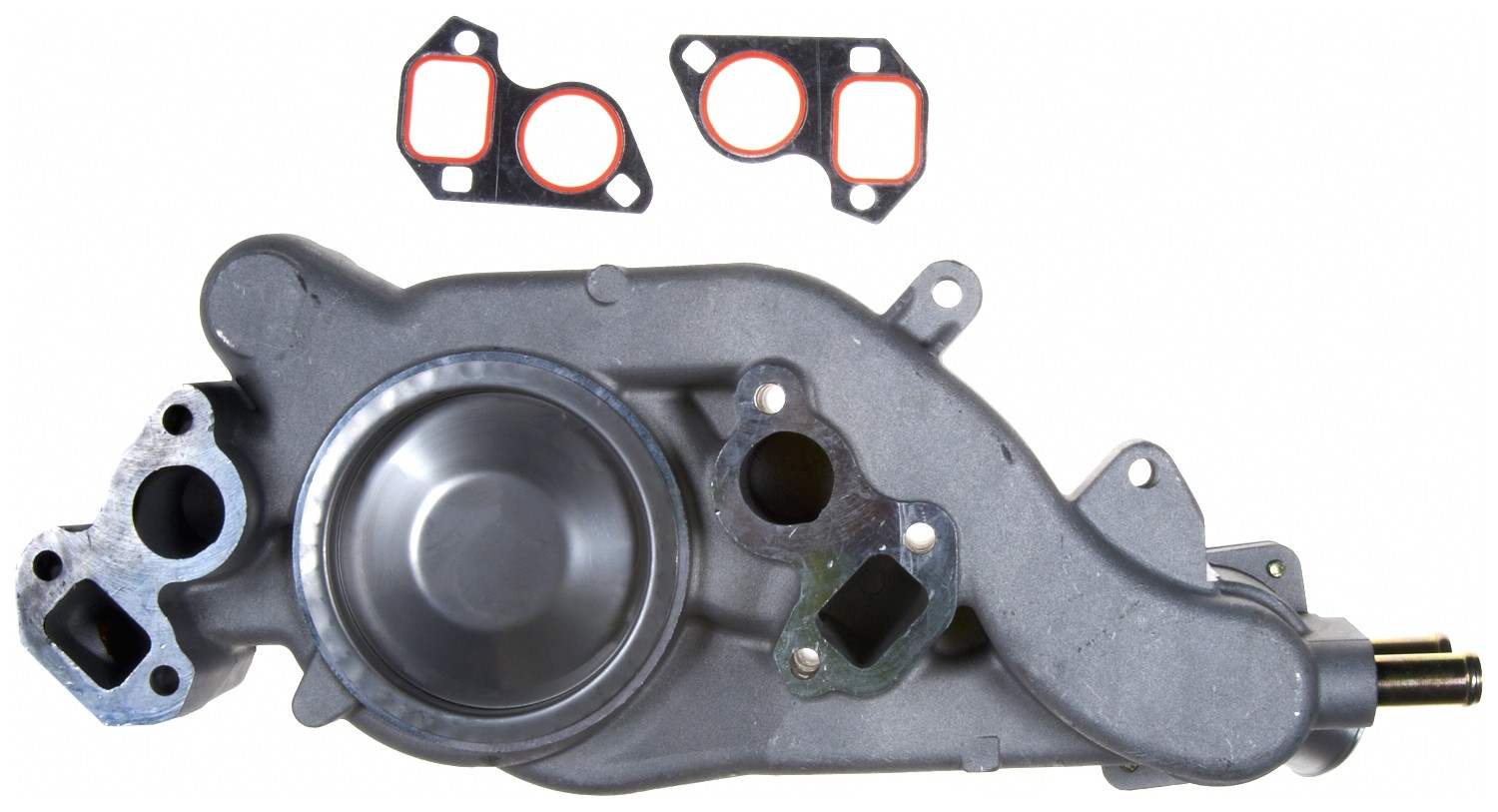 Gates Engine Water Pump | Accessory Belt Drive, Cast Aluminum Housing, with Pulley — image 4