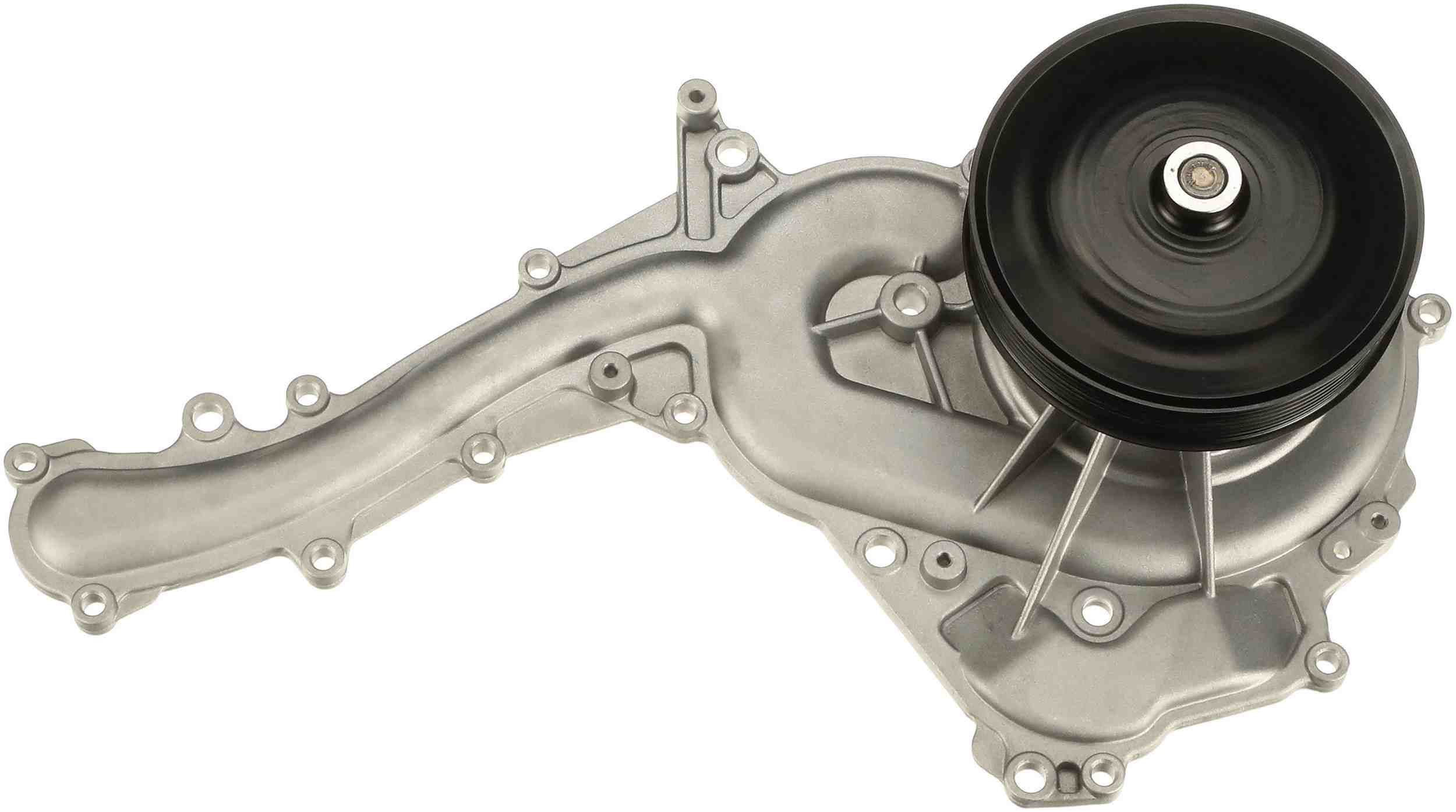 Gates Engine Water Pump | Accessory Belt Drive, Cast Aluminum Housing, with Pulley — image 2